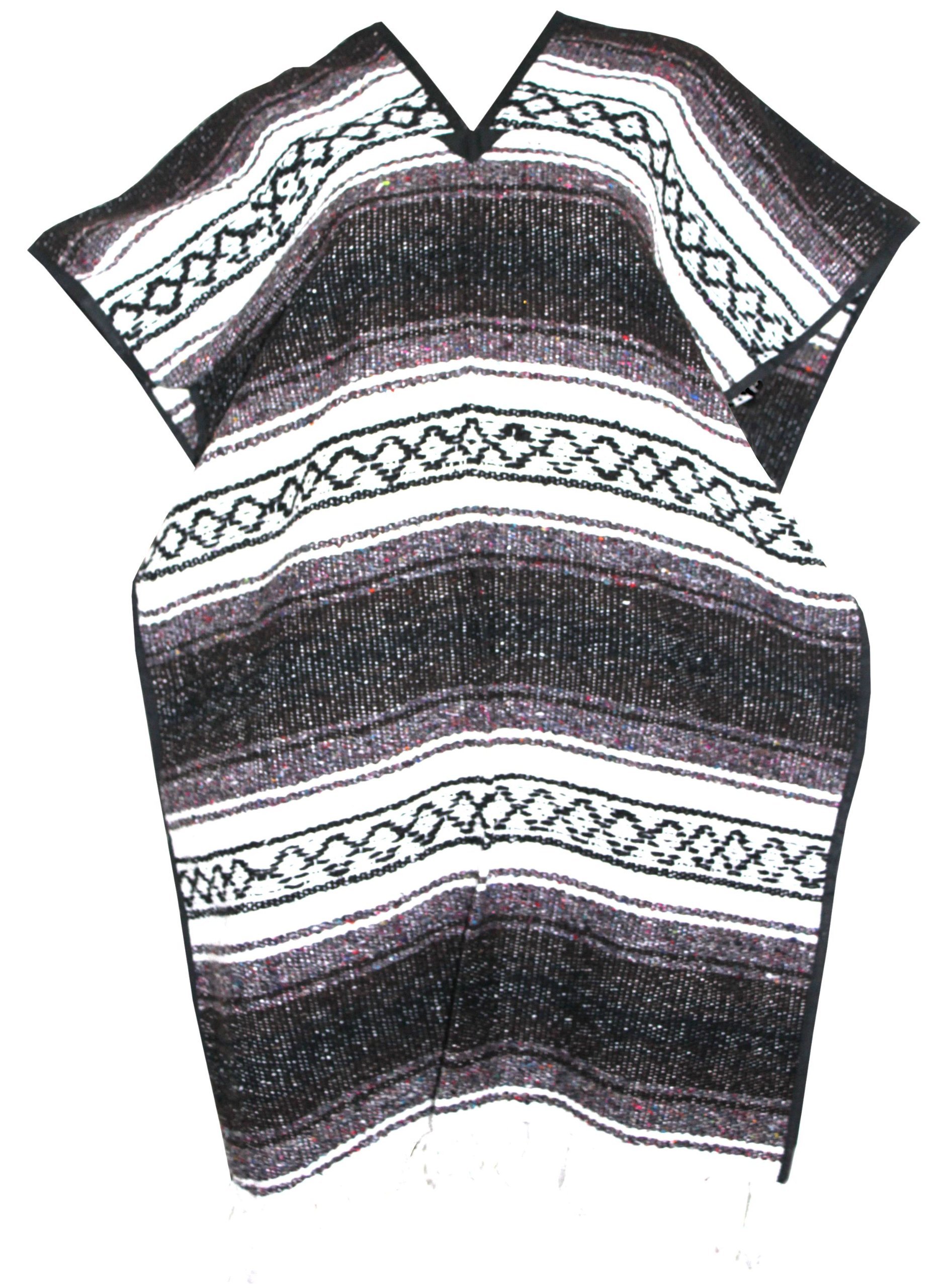 Del MexDel Mex Classic Mexican Blanket Poncho