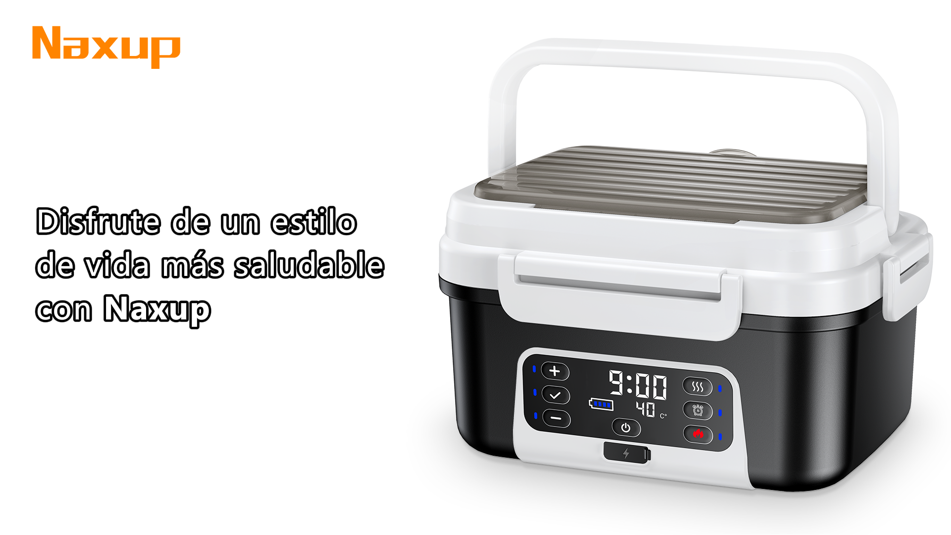 Fanhe Boîte à déjeuner pour adulte avec couvercle compartimenté pour