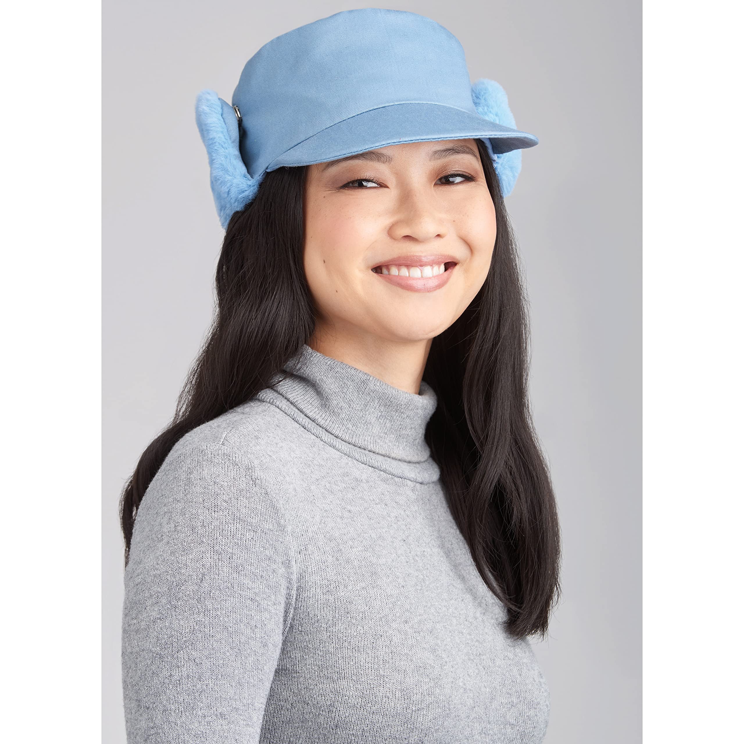 Simplicity SS9658A Misses' Hats, Headband, Mittens in Sizes S-M-L, Cowl and Infinity Scarf A (S-M-L), Multicolour - Image 4