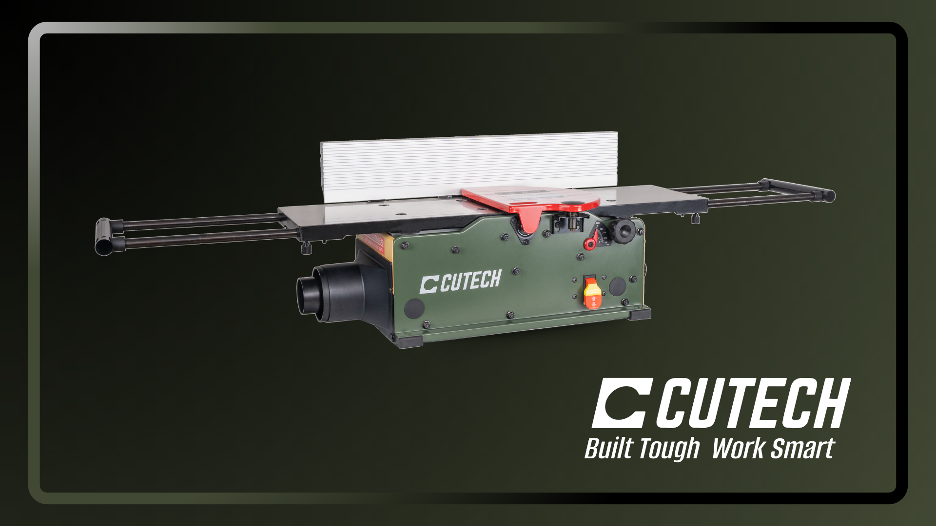 Watch Cutech 40180HI 8-Inch Spiral Cutterhead Benchtop Jointer on