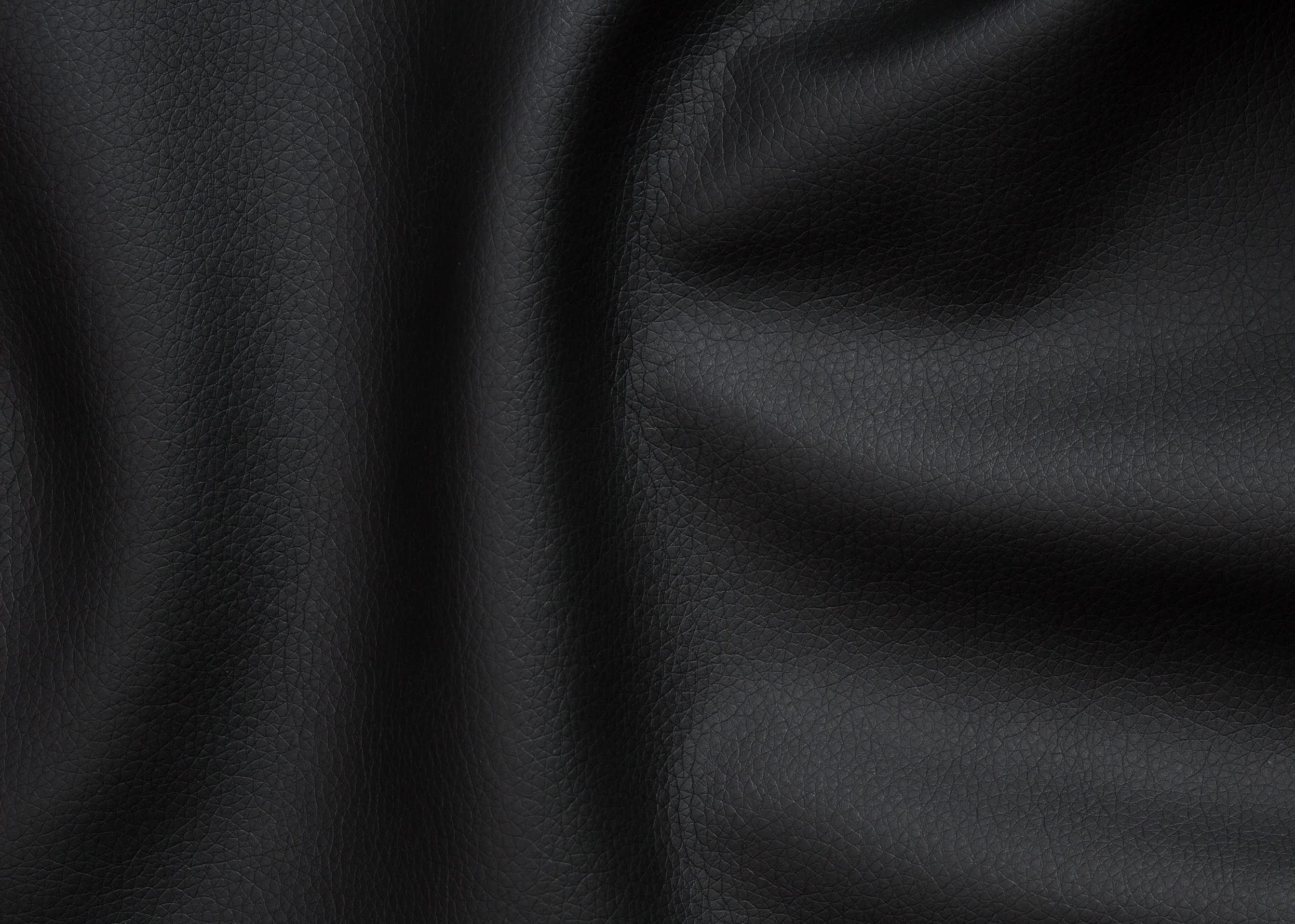 DOMO. collection Ecksofa Berlin, Zeitlose Leder-Eckcouch mit hochwertiger Federkern-Polsterung, Sofa in L-Form aus Kunstleder, 3 Sitzer rechts, Couch 205 x 250 x 89 cm, schwarz