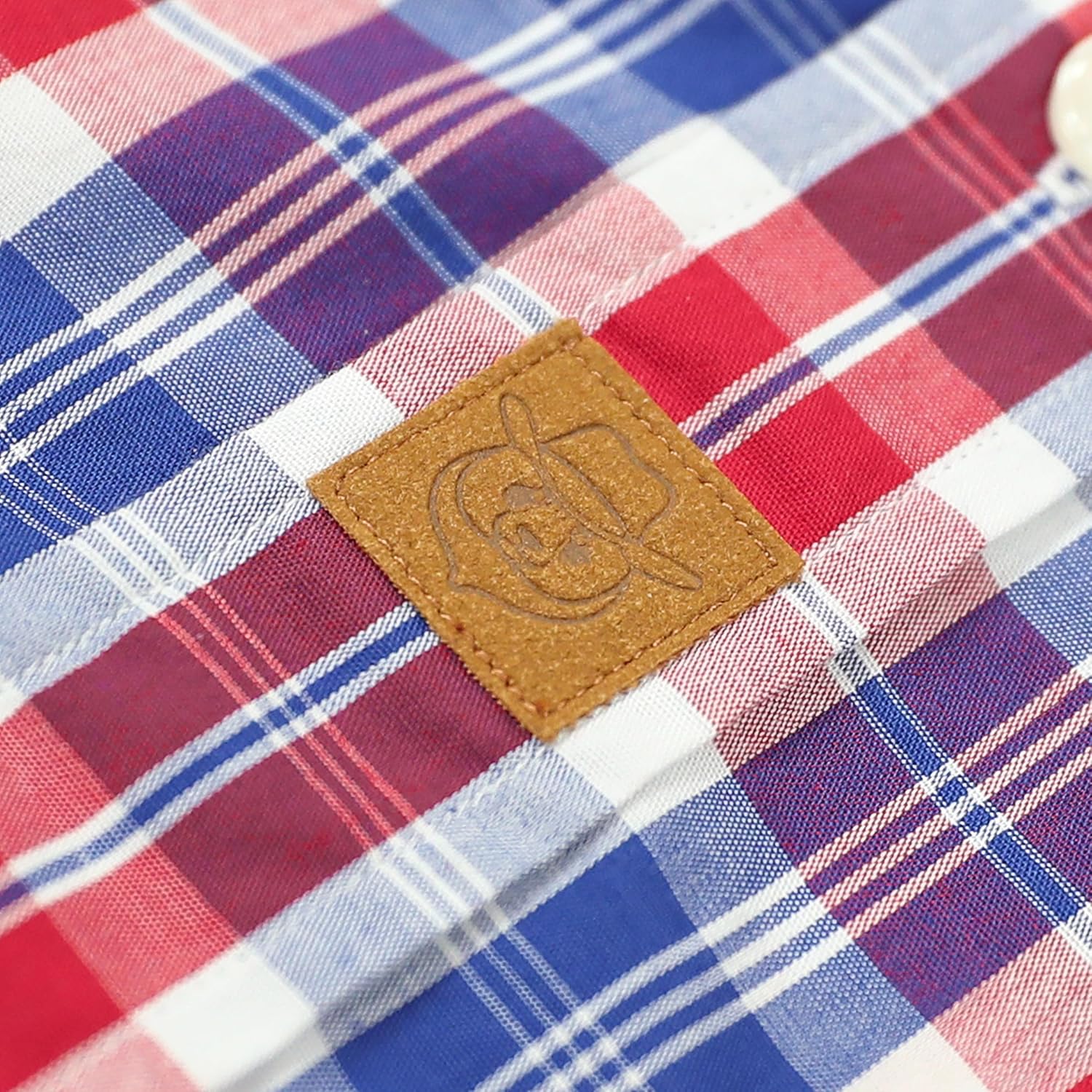 Dubinik® Mens Short Sleeve Button Down Shirts Soft Breathable Summer Vintage Regular Fit Lightweight Men's Casual Shirt - Image 5