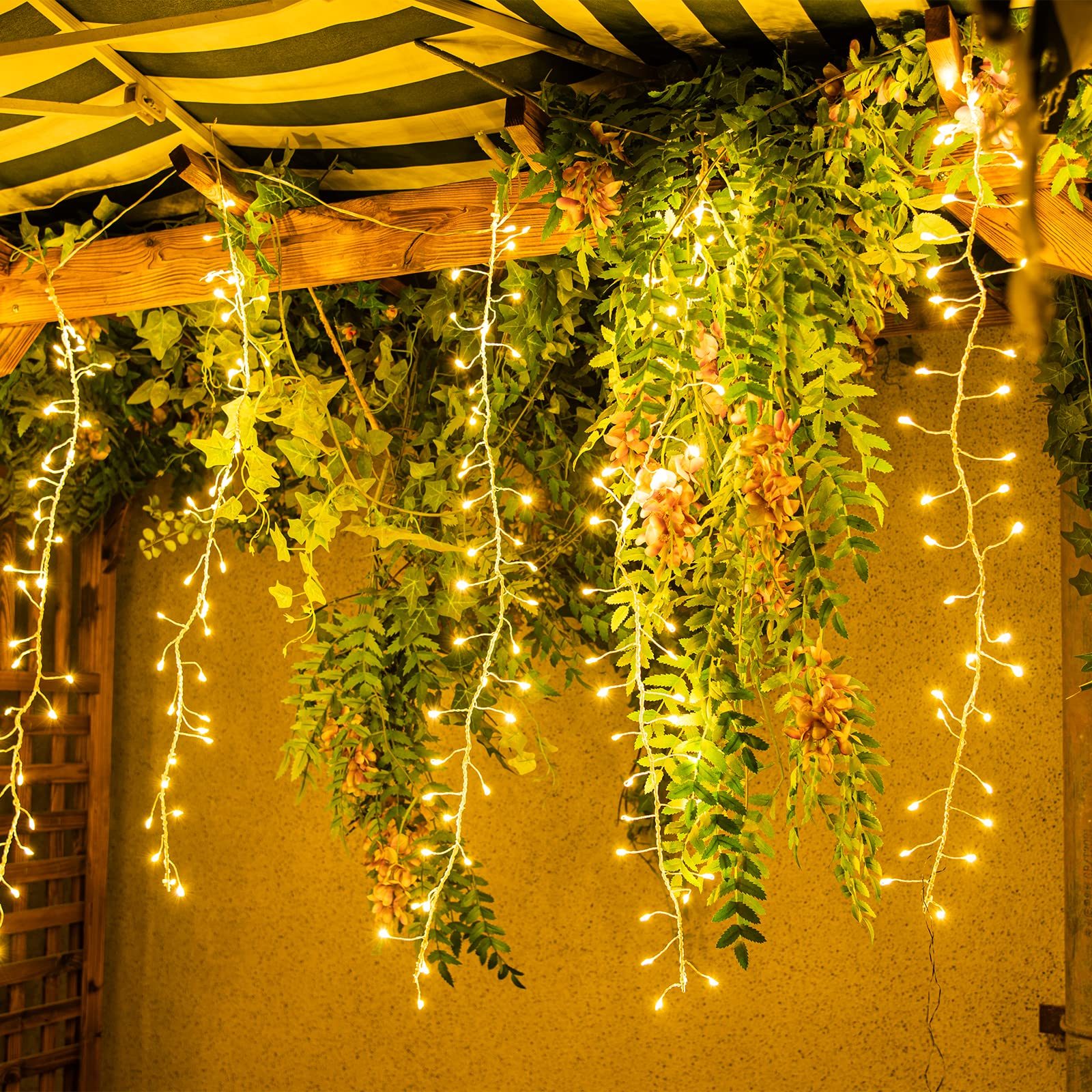 Eambrite 3PK 88cm Christmas Decorative Twig Lights for Vase Light up Twigs with 114 Warm White LEDs Mains Powered Lighted Branches for Bedroom Living Room Decoration - Image 2