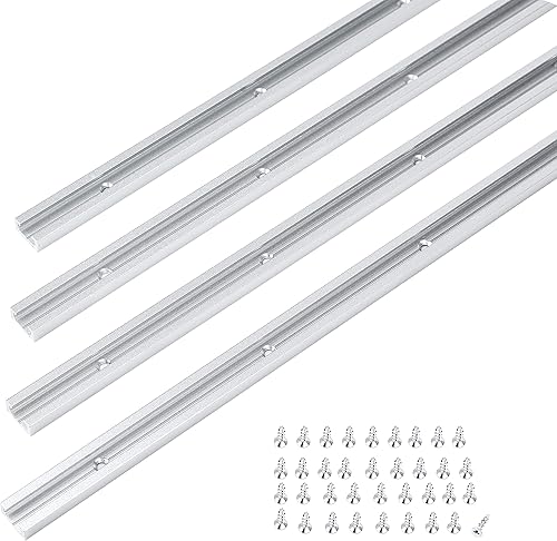 Miniatura 7 de T-Track Abrazaderas de sujeción, 6-3/8 pulgadas de largo x 1-1/4 pulgadas de ancho - carpintería y abrazaderas - anodizado con chorro de arena fina