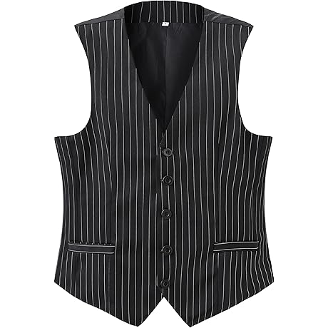 Mens Striped Vest: A Retro Redefined