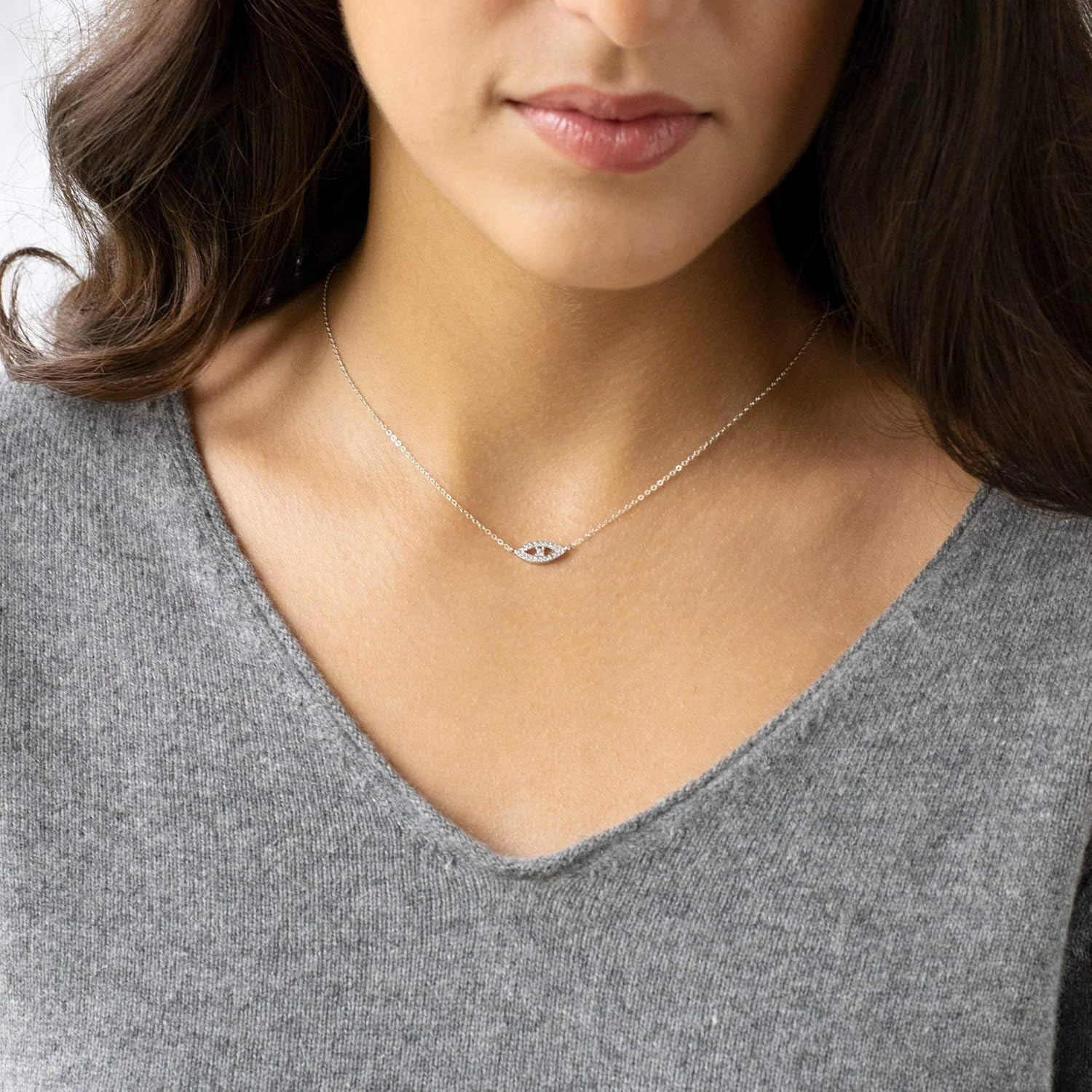 BENEIGE Gold Necklace for Women 14K Gold Plated Evil Eye Necklace Trendy Gold Pendant Necklace Jewelry For Women - Image 3