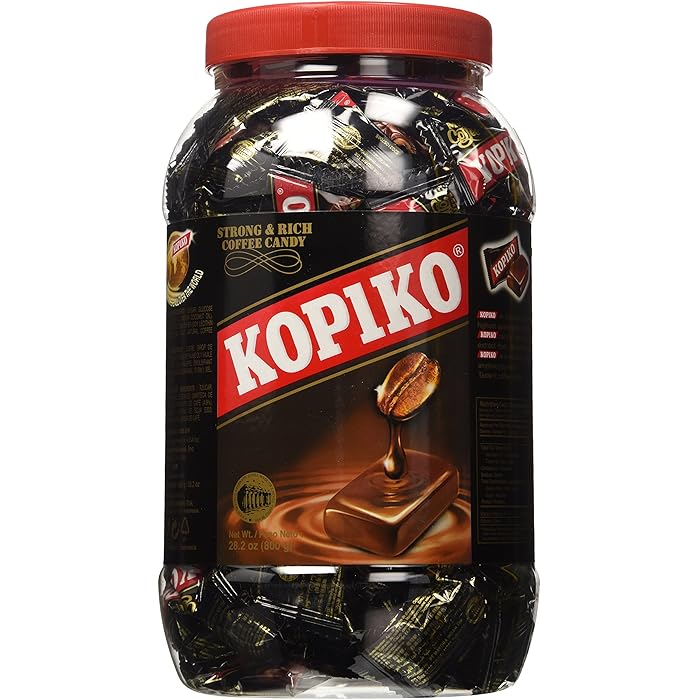 Buy Kopiko Coffee Candy In Jar 800g/28.2oz (Original Version) Online at