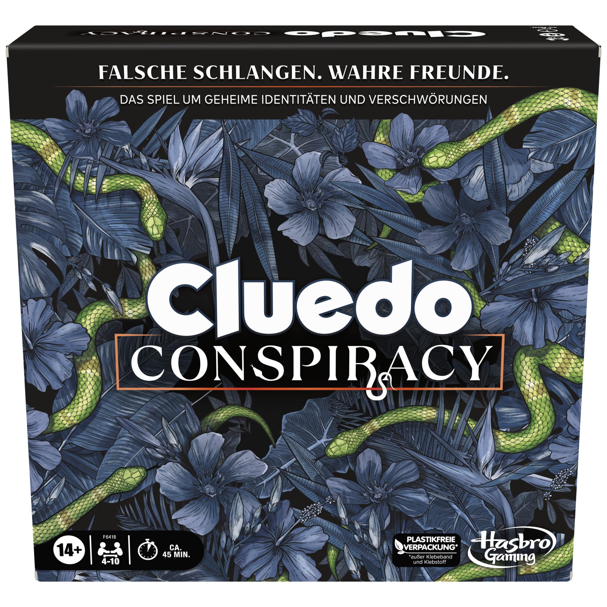 Hasbro Gaming Cluedo Conspiracy Brettspiel für Erwachsene und Jugendliche, deutsche Version des Mystery Games, für 4-10 Spieler und ab 14 Jahren