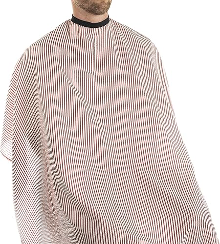 Campbell's Seersucker - Paño para peluqueros y estilistas (rojoblanco)