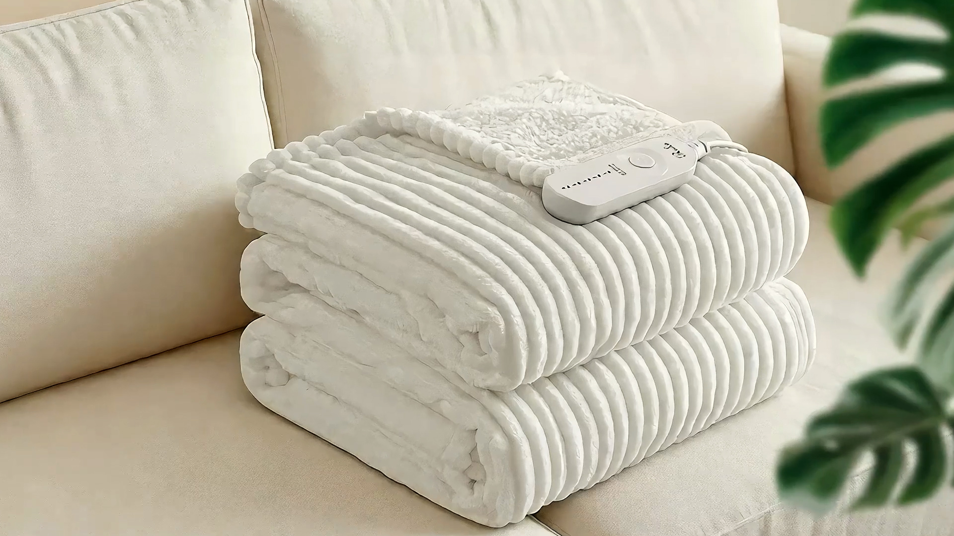 Amazon.com: Reaks Electric Heated Throw Blanket, Silky Soft