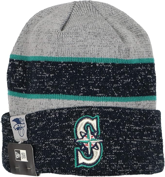 New Era Authentic Seattle Mariners Team Color Sport Knit