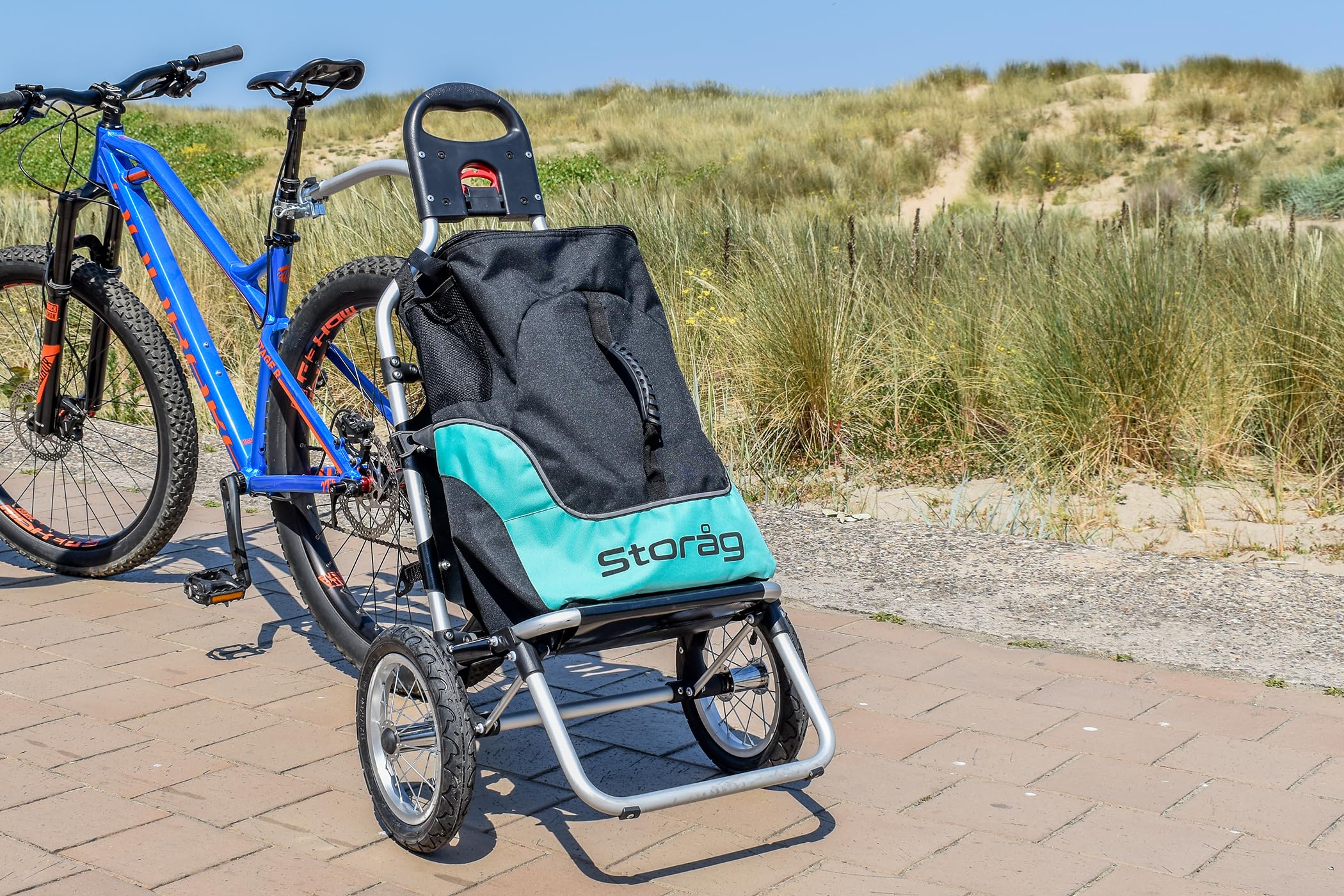Carrito de remolque para bicicleta - Carro de carreras de bicicleta
