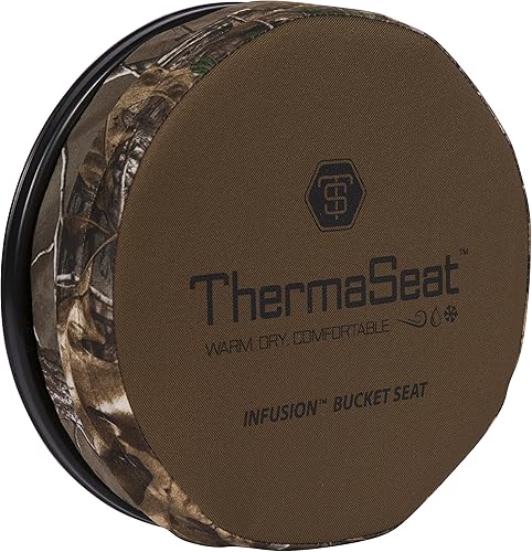 Northeast Products Therm-A-SEAT - Asiento giratorio con tapa de cubo de infusión