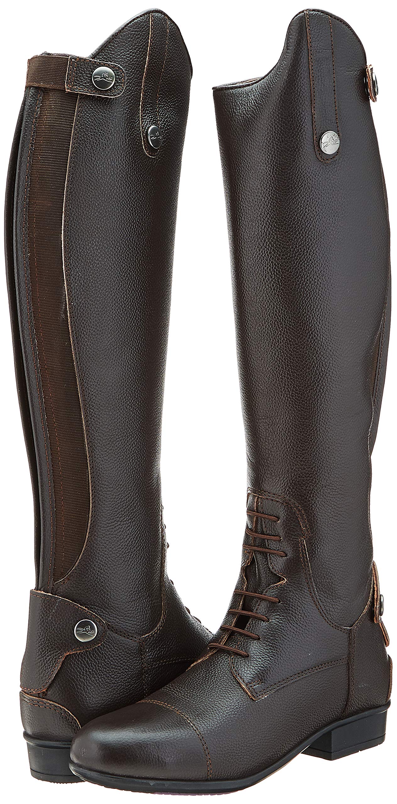 Equi-Theme/Equit suis Unisexe 918121236 Primera Cuir Grainé Haut Bottes, Marron, Taille 36