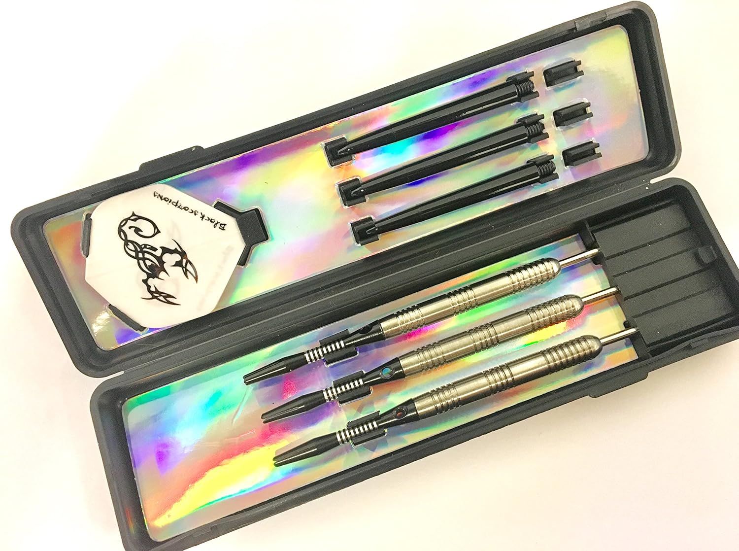 Tungsten Steel Tip Dart Set with Case (25 Gram, Standard)