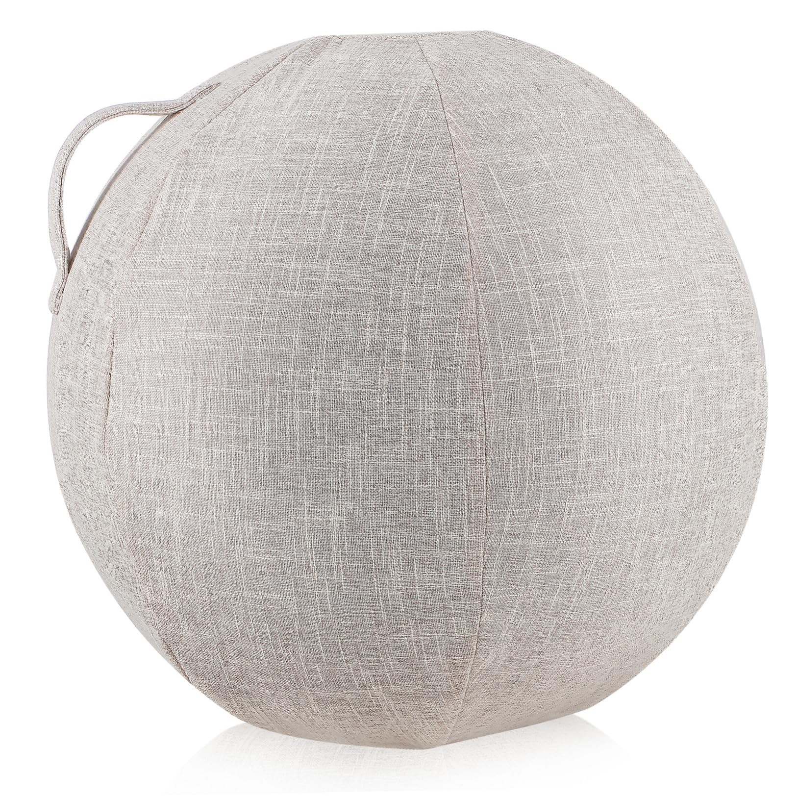 KOMBIUDA Durable Portable Yoga Ball Cover Breathable Slip Sleeve for Exercise Fitness Convenient Zipper Design for Home Gym Use