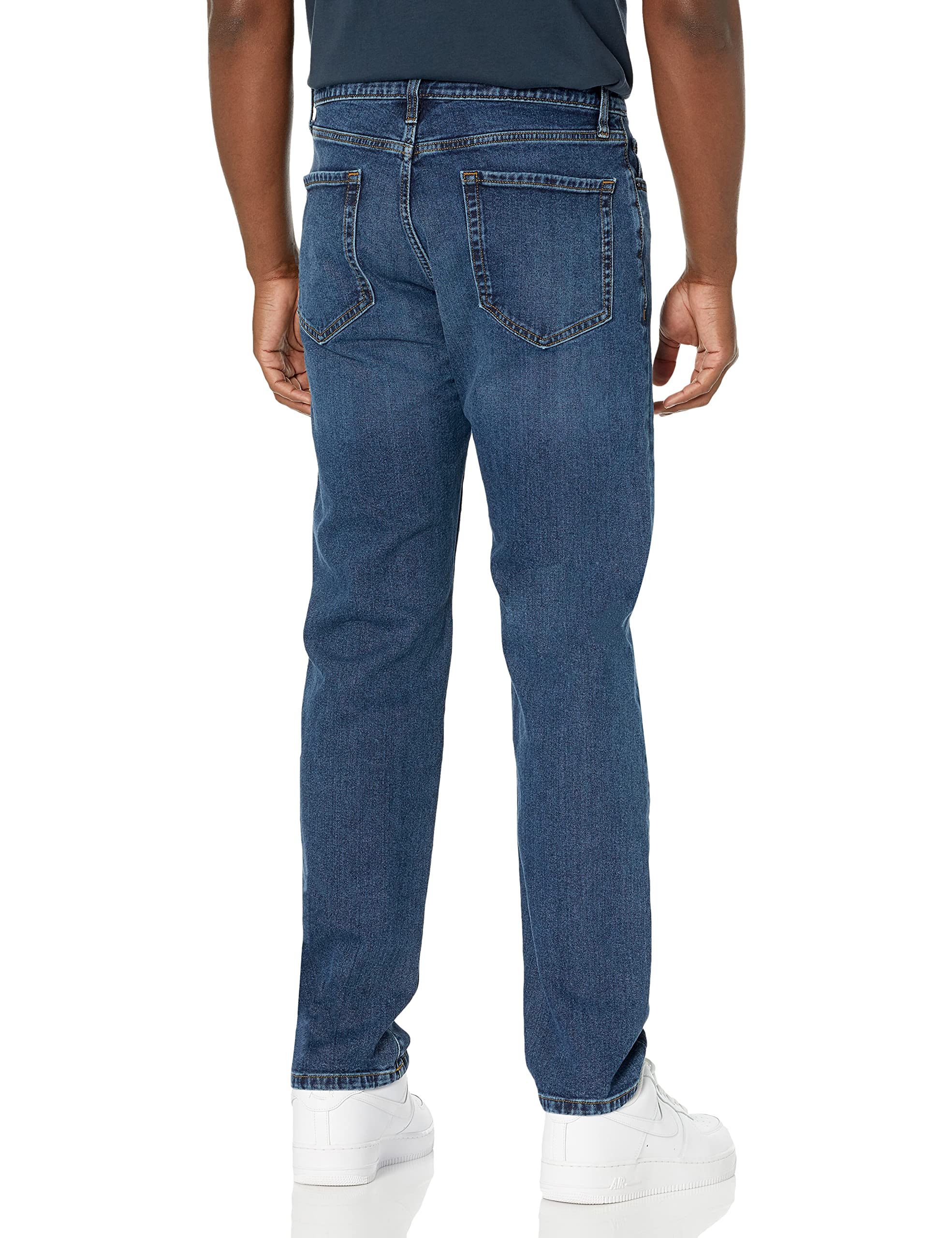 Amazon Essentials Jeans Elasticizzati con Taglio Dritto - colori fuori produzione Uomo