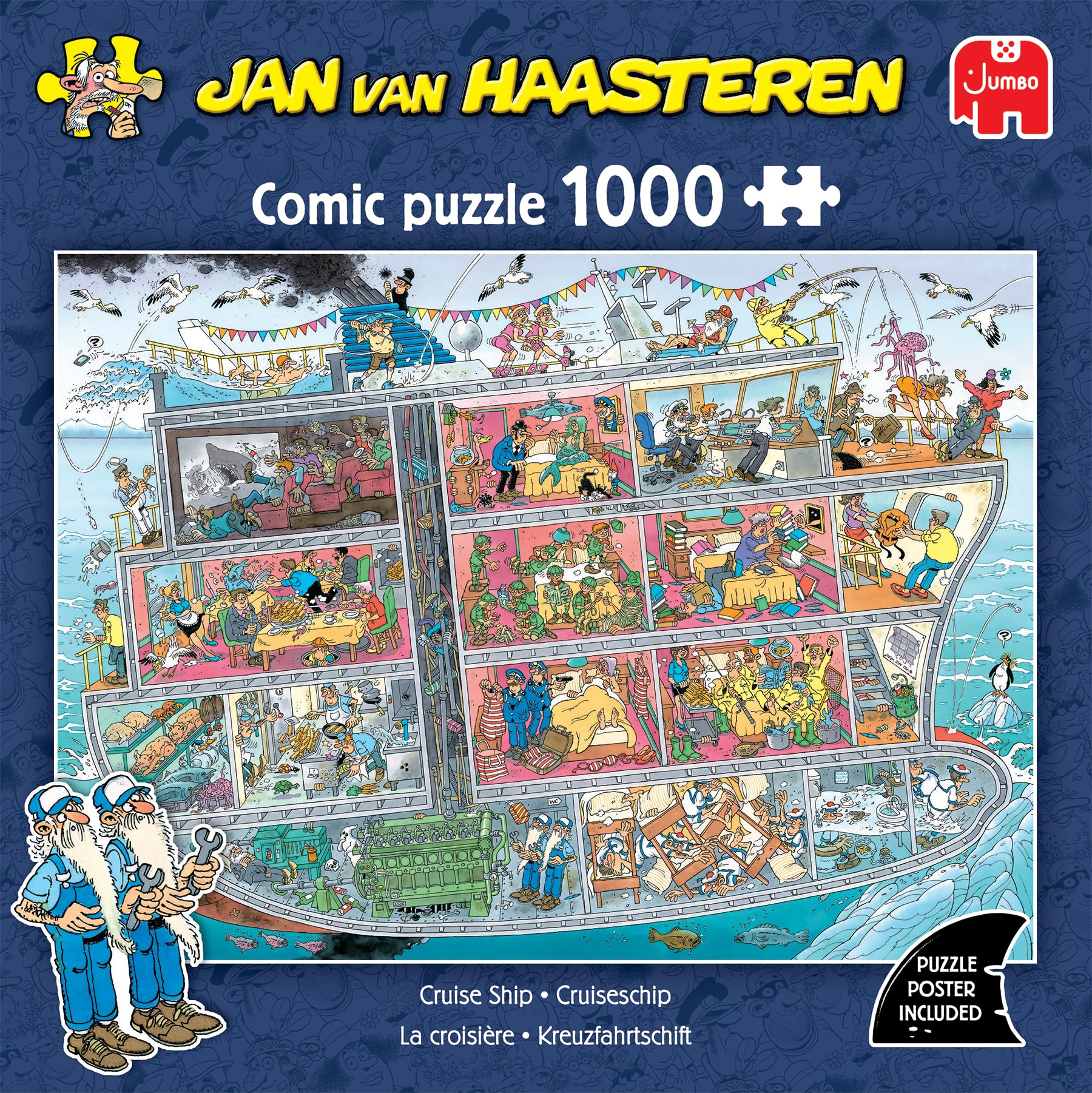 Amazon | Jan Van Haasteren JVH クルーズ船 大人用 ジグソーパズル 