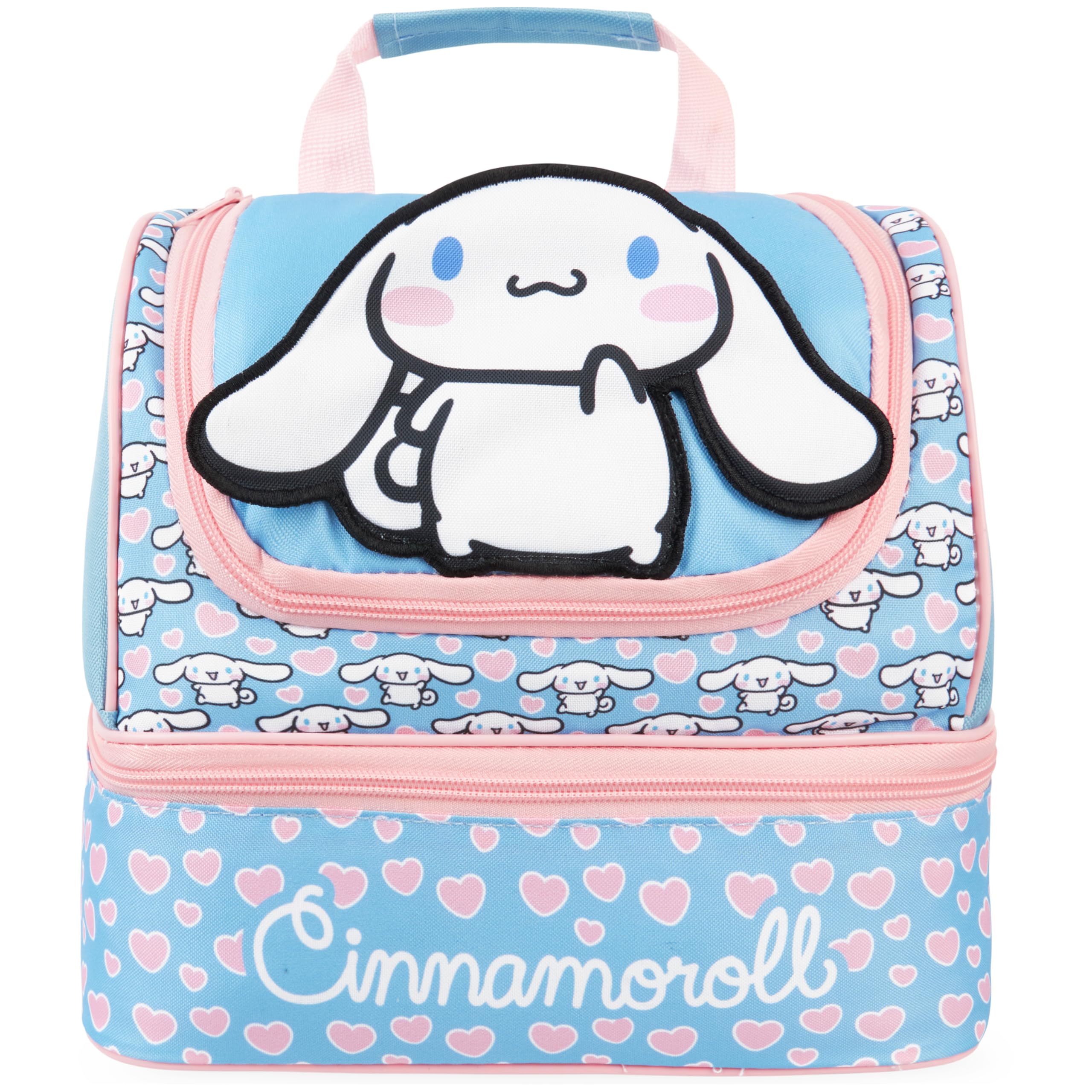 Get Trend Sanrio Cinnamoroll 3D Kids Insulated Lunch Bag Dual Compartments