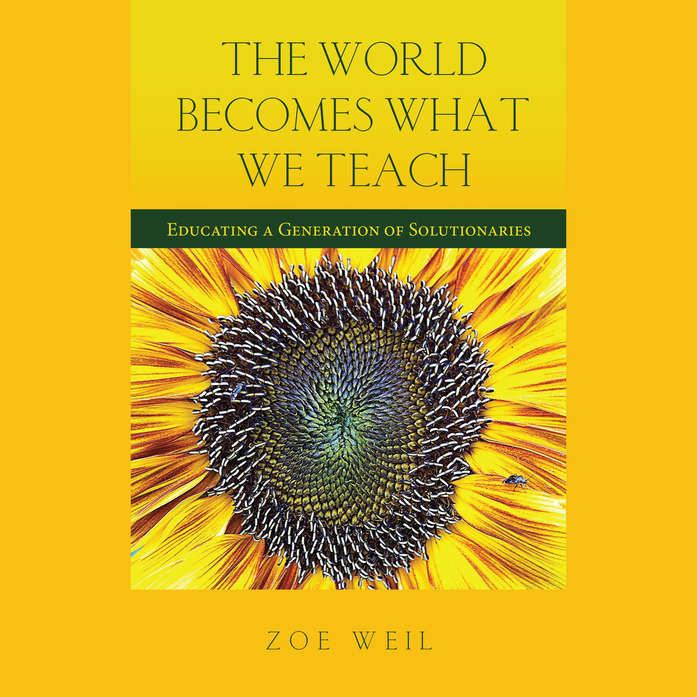 Cover art for The World Becomes What We Teach
