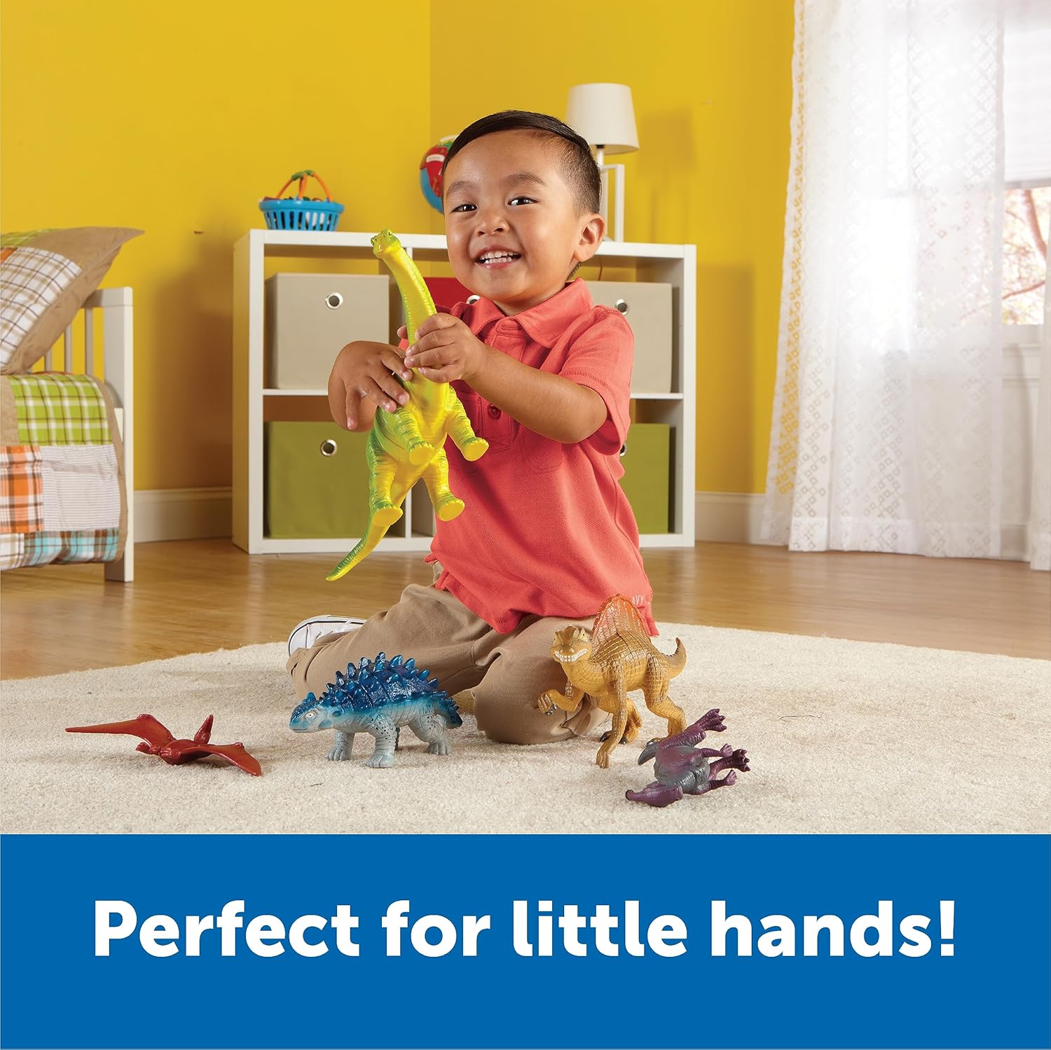 Jumbo Dinosaur Figurines Set with Activity Guide