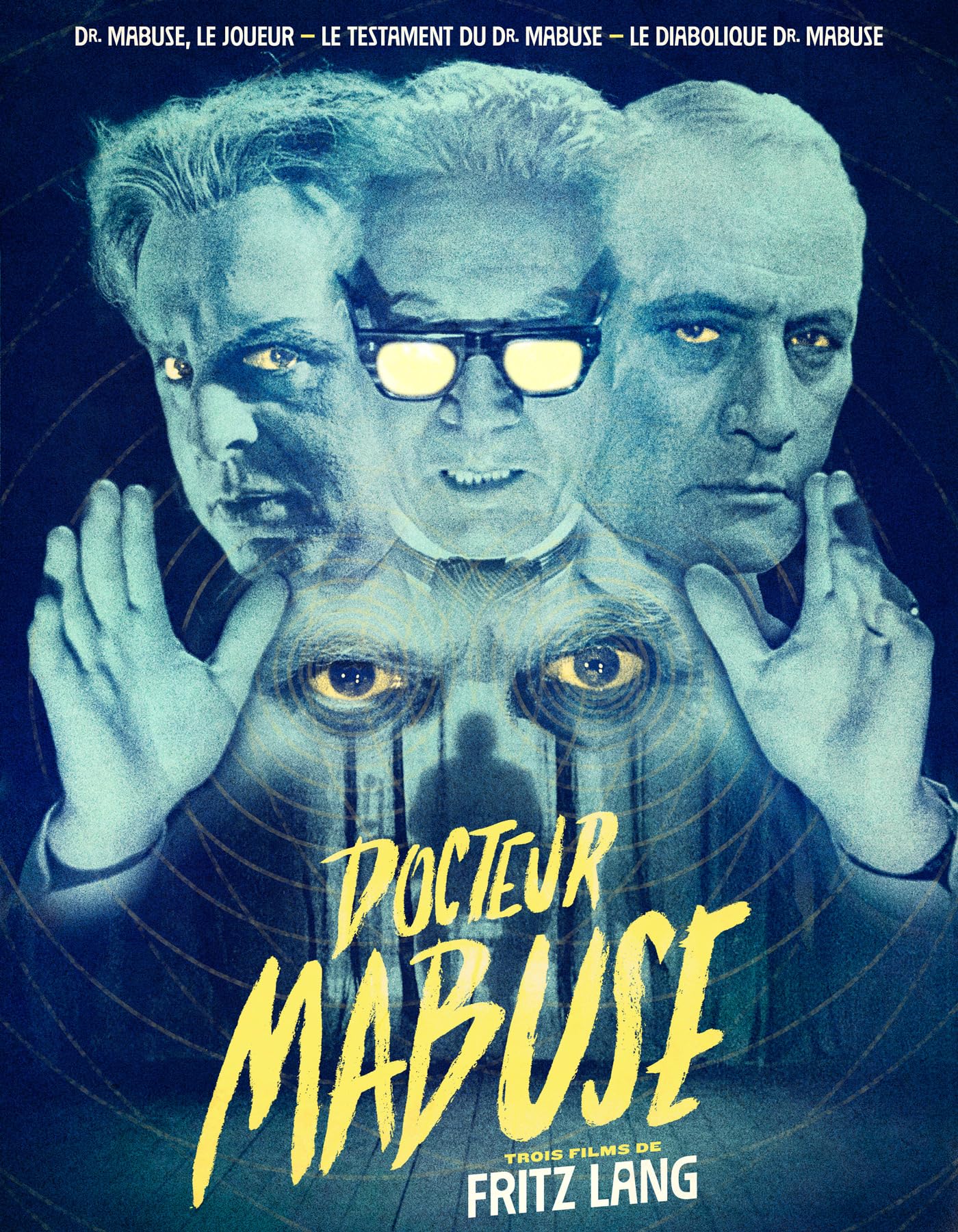 Coffret trilogie Mabuse de Fritz Lang - Versions restaurées - 4 Blu-ray