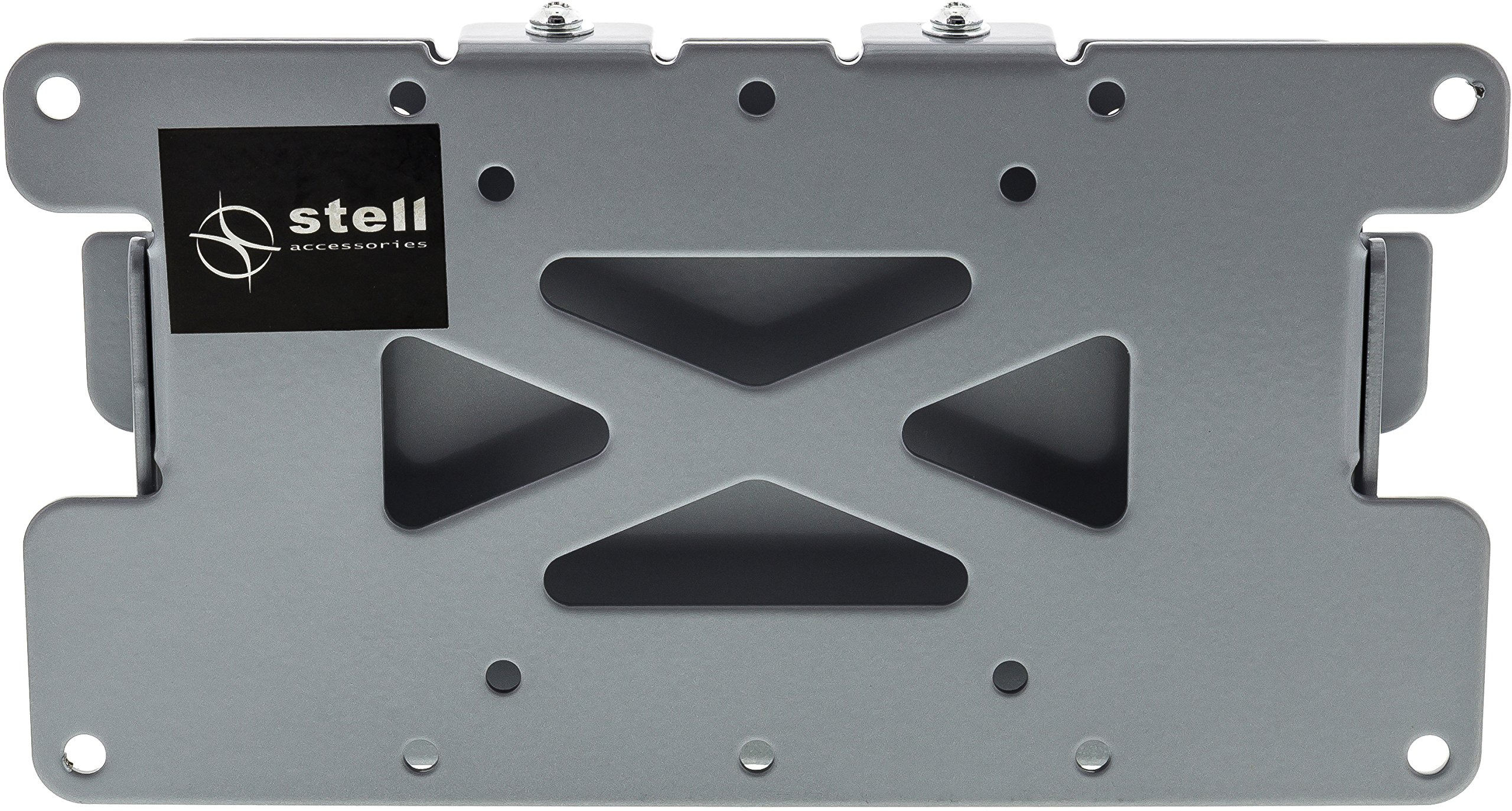 Stell Sho 1027 – Flat panel wall mount (75 x 75 mm, 200 x 100 mm, 75 x 75,100 x 100,200 x 100 mm, Silver, Steel)