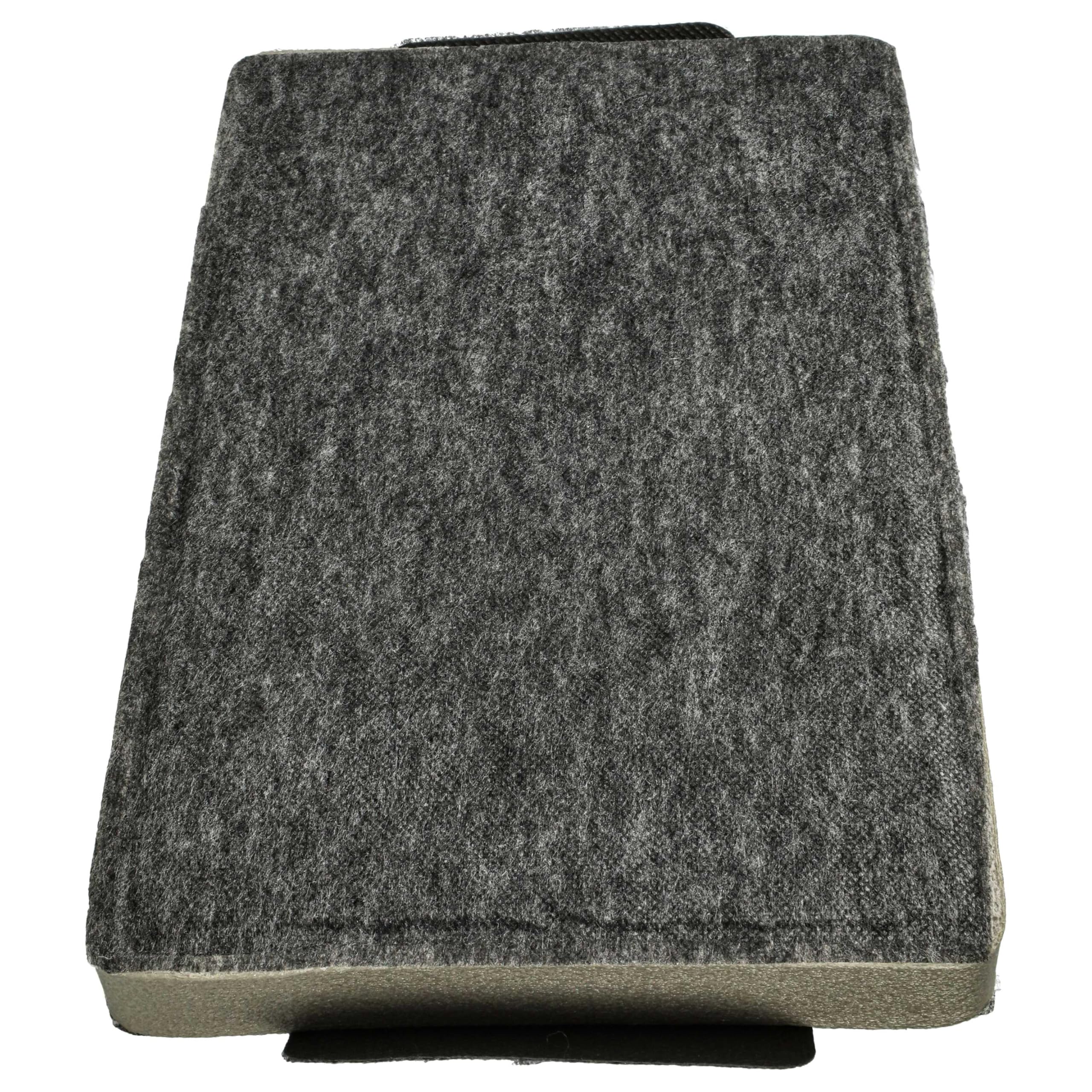 vhbw 4x Aktivkohlefilter kompatibel mit Miele DA 3596 | DA 3668, DA 3690, DA 3598, DA 3660, DA 3698 Dunstabzugshaube - 23,7 x 14,6 x 1,9 cm