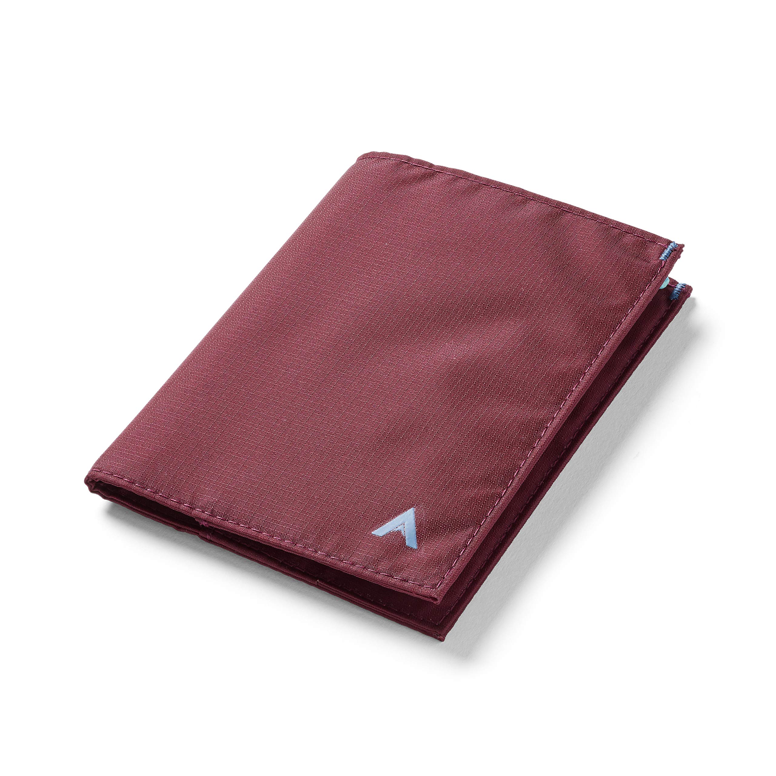 AllettOriginal Wallet, Mulberry | Nylon, RFID Blocking, Thin Bifold, Minimalistic, Front Pocket | Holds 4-24+ Cards, Bills, Receipts | Wallets for Men & Women