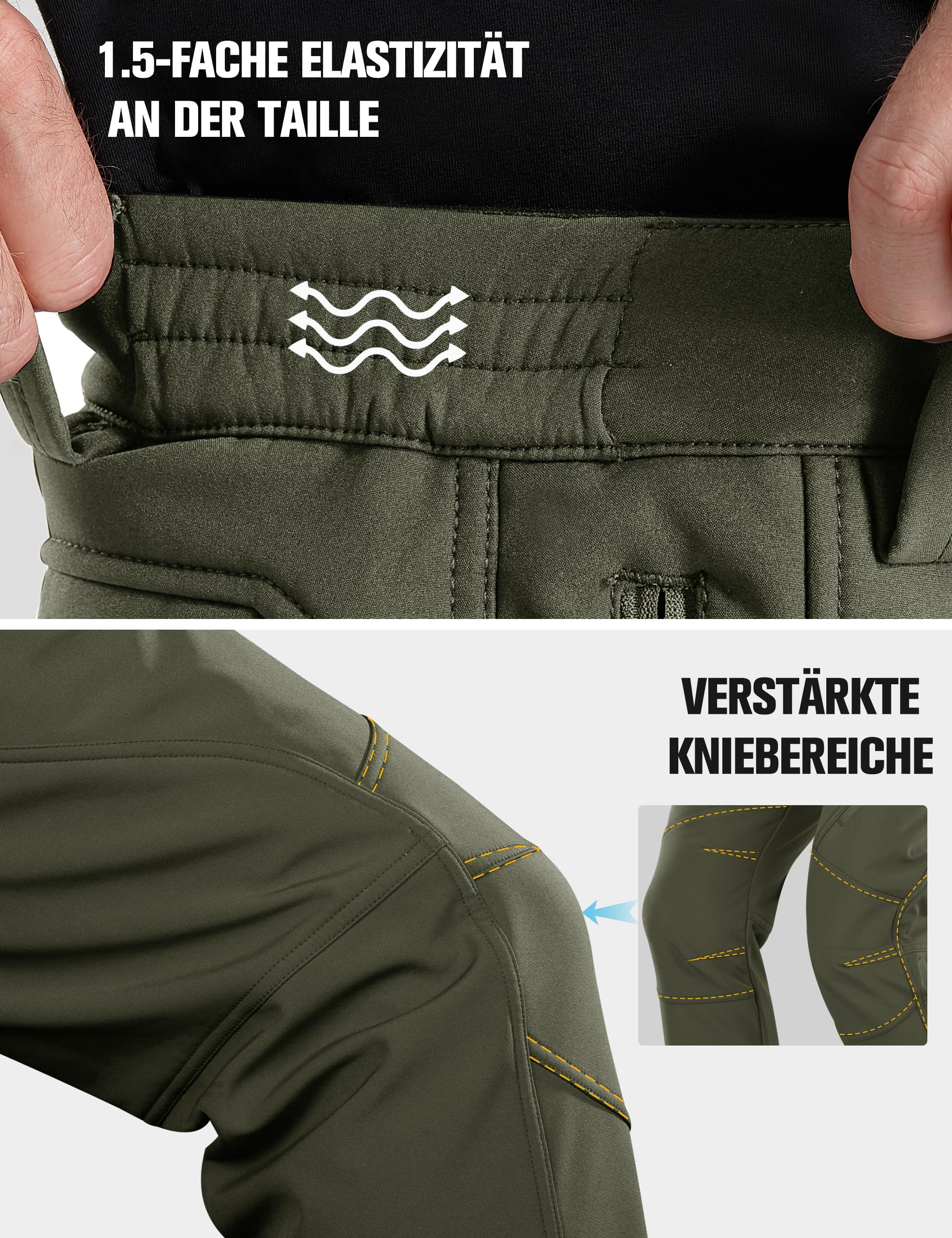 FREE SOLDIER Outdoor Pants Pantaloni Uomo