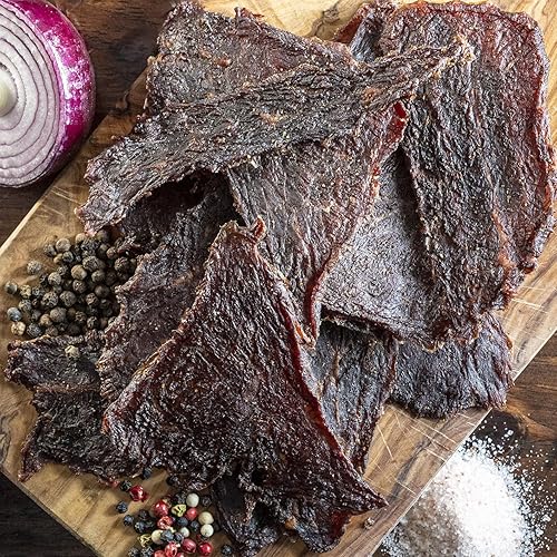 Vista 15 de Matt-Hat Punjabi Indian Curry - Carne seca artesanal hecha con salsa de soja, pasta tandoori y carne halal, baja en carbohidratos y sin gluten, sin