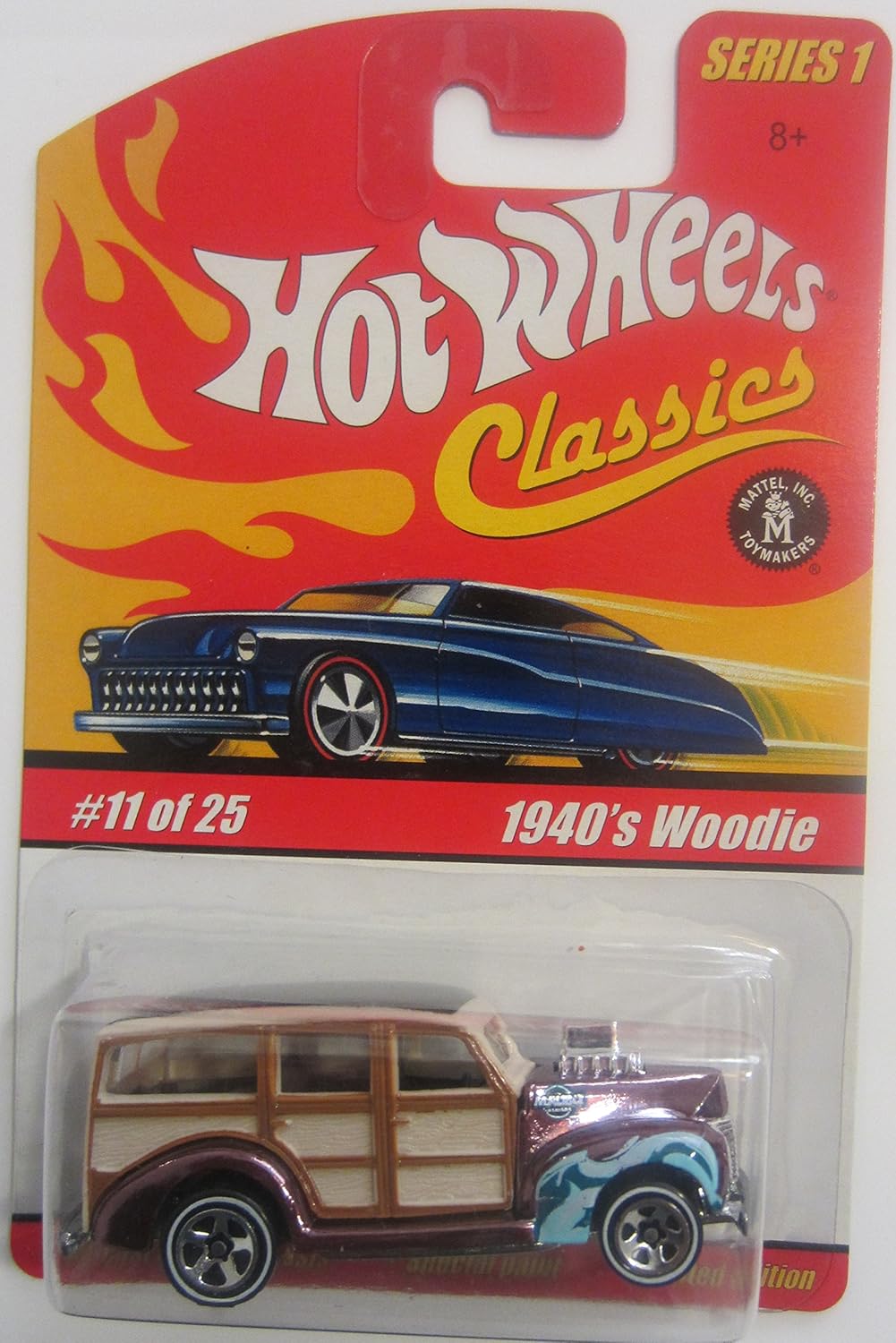 Hot Wheels 1940's Woodie Classics Series 1 Purple 11 of 25 Toys & Games