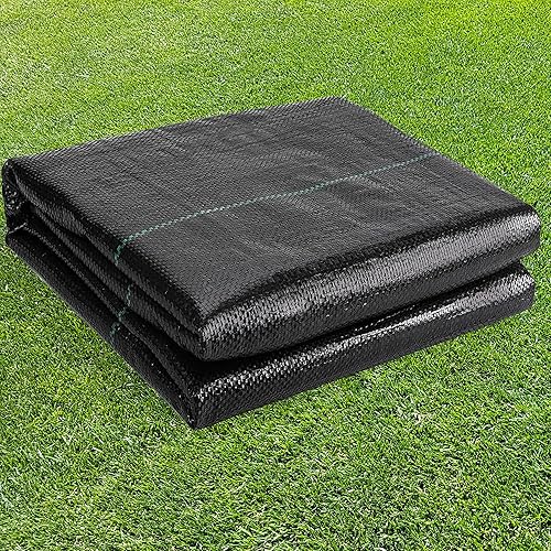 TOPHOUSE Tela de paisaje resistente de 3 x 50 pies, barrera de malezas para huerto (3.2 onzas)