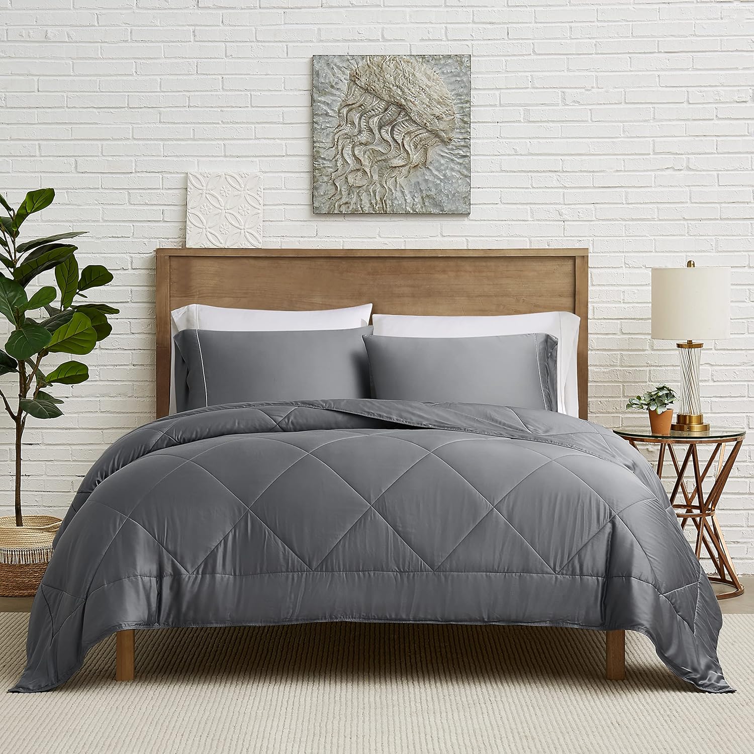 Coldest Cozy Bamboo Comforter Lightweight Cooling Viscose