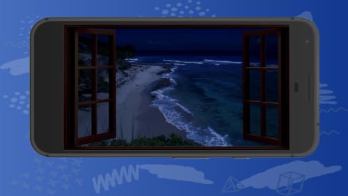 Pacifying Night Full Moon Sleep Harmony Screensaver for Fire TV – vue 2
