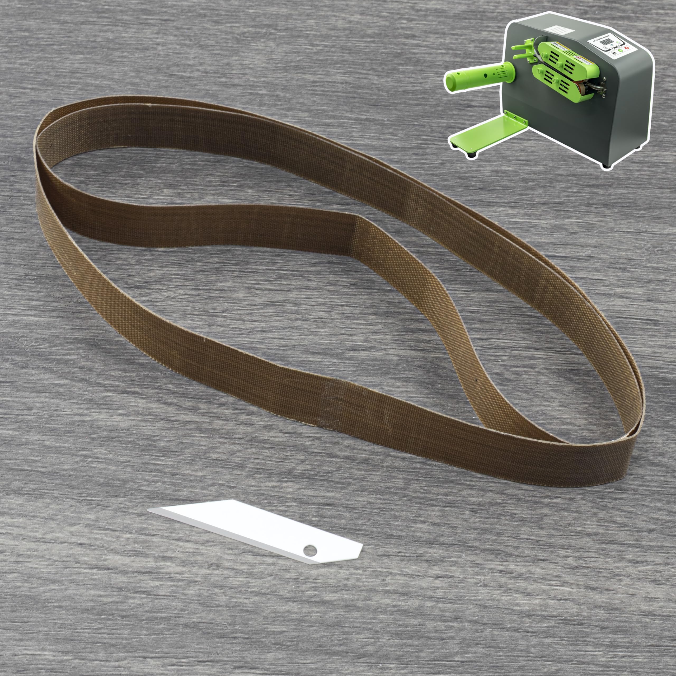 Accessories for Air Cushion Films Machine D10 M06, Ceramic Blade and Leather Band for replacement