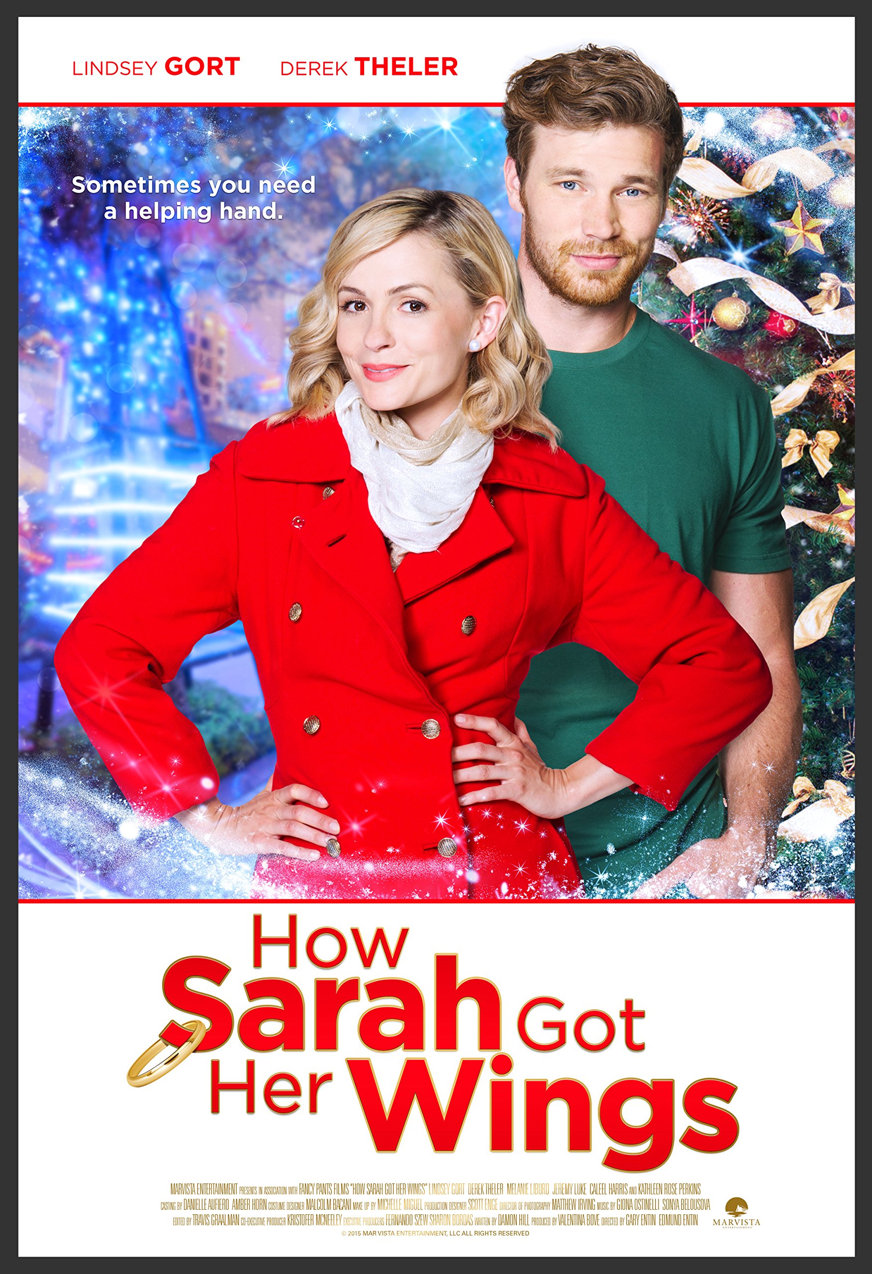 How Sarah Got Her Wings Película DVD USA Formato NTSC Cine Fantasía Navideño