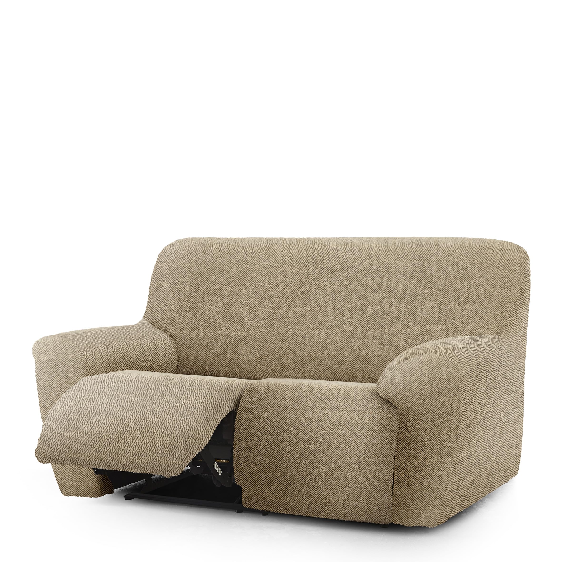 Housse de canapé relax 2 places premium finition jacquard haut de gamme