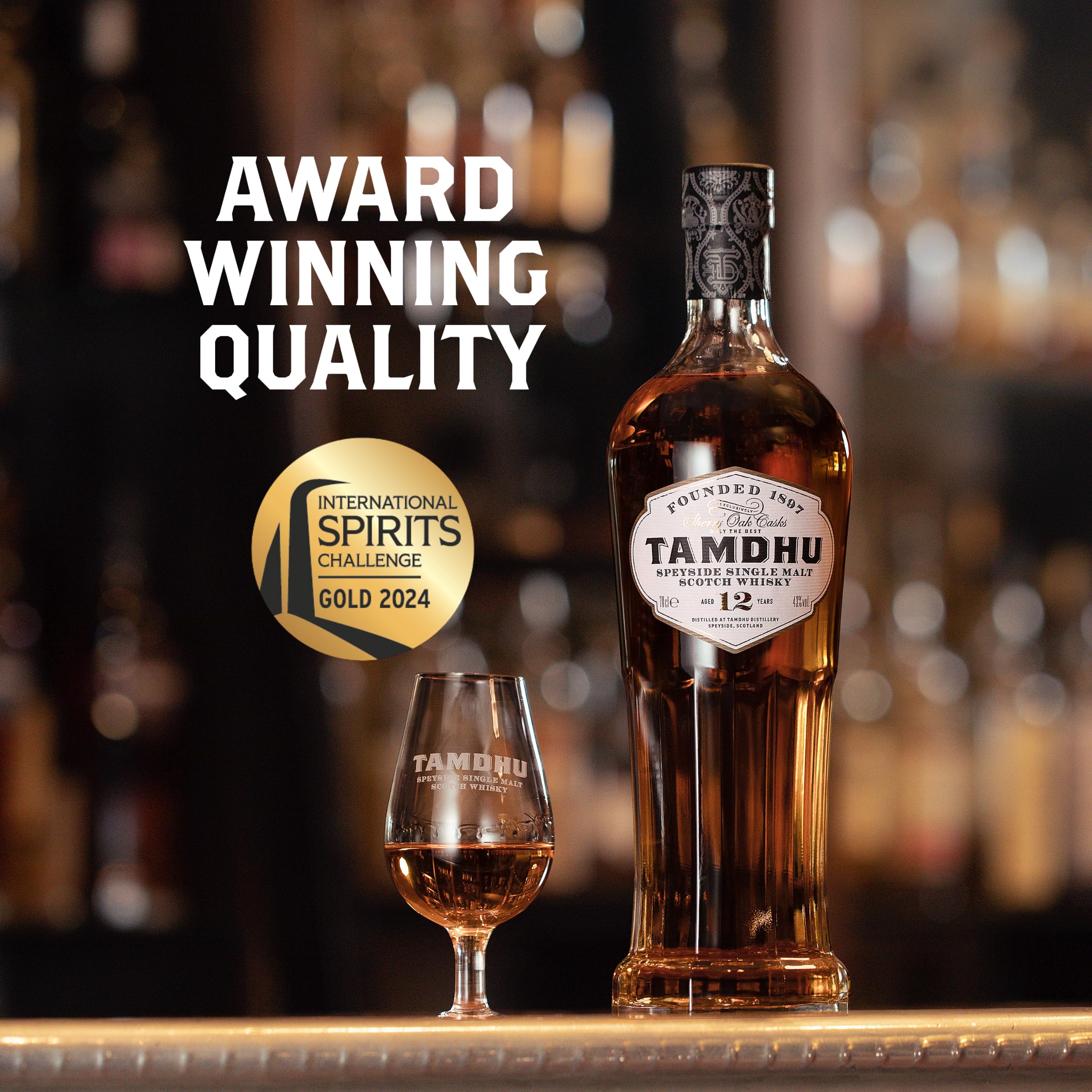 Tamdhu 12 Year Old Single Malt Whisky 70 clQ | Amazon.com.br