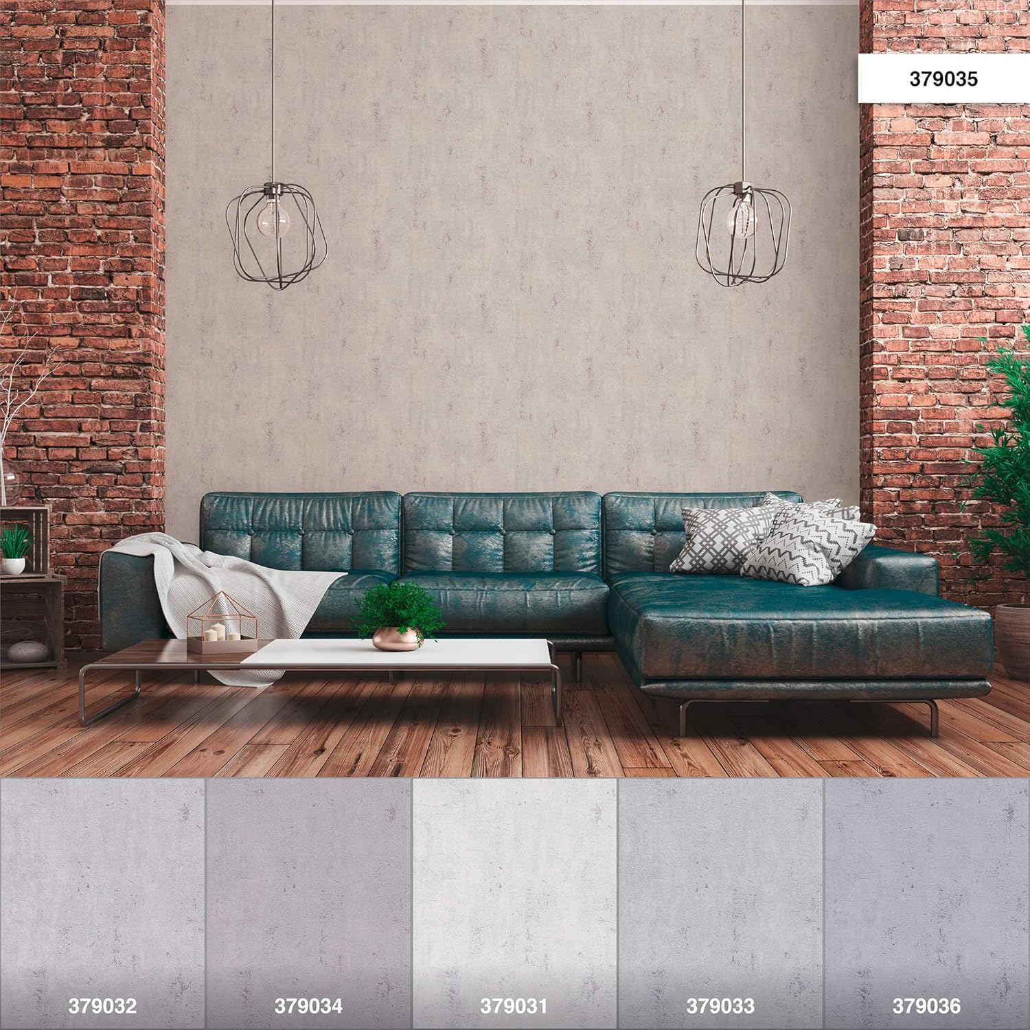 A.S. Création Livingwalls Metropolitan Stories AVA New York 379035 37903-5 Non-Woven Wallpaper Concrete Look 10.05 m x 0.53 m Beige Grey Red