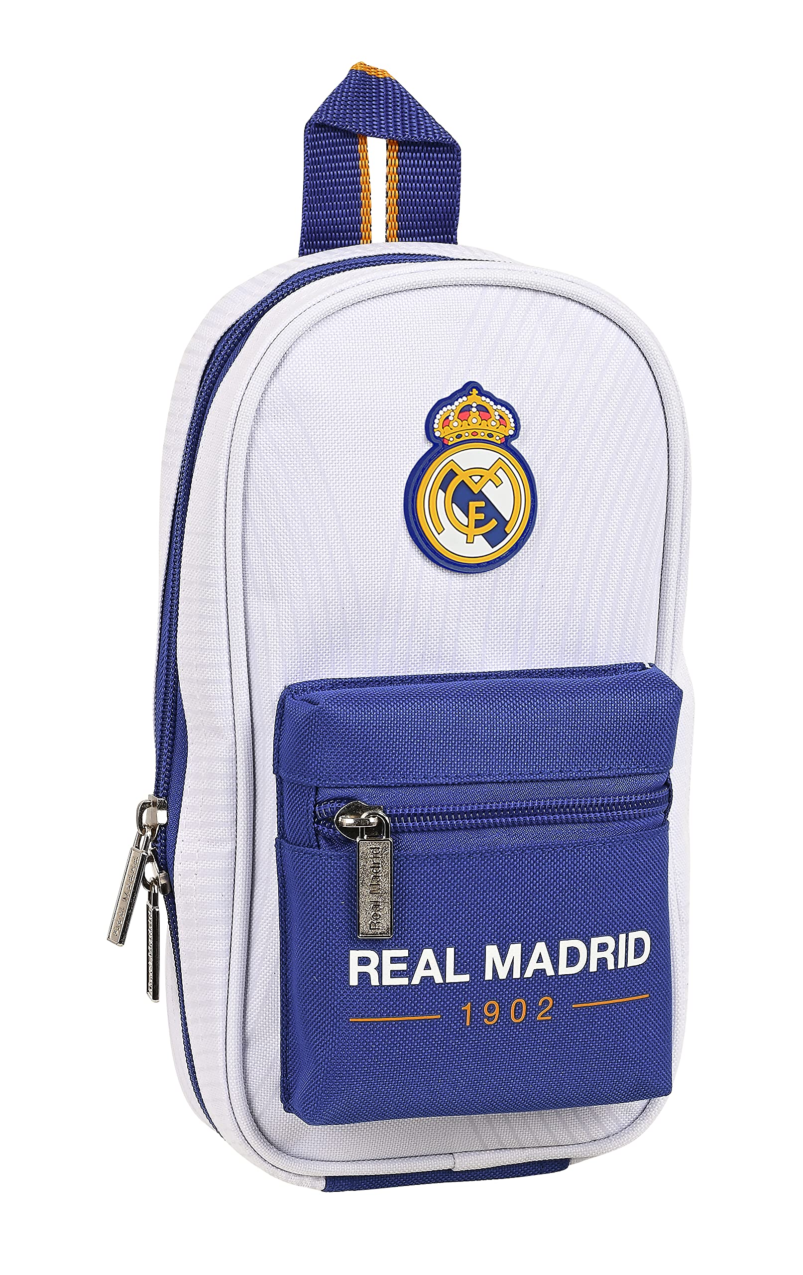 PLUMIER MOCHILA C/4 PORT.LLENOS REAL MADRID 1ª EQUIP. 21/22
