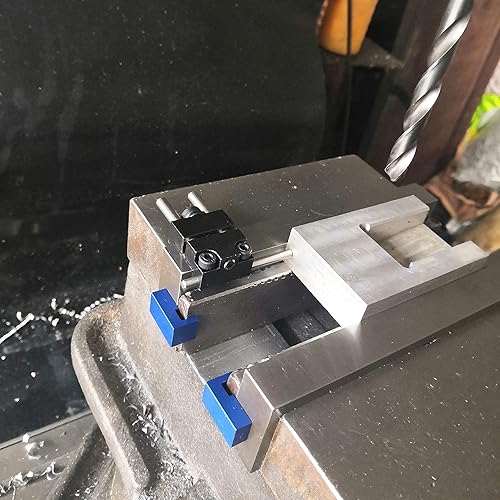 Miniatura 7 de Paralelo magnético Keepers, titulares. Tornillo, CNC, Kurt, herramientas de maquinista (azul)