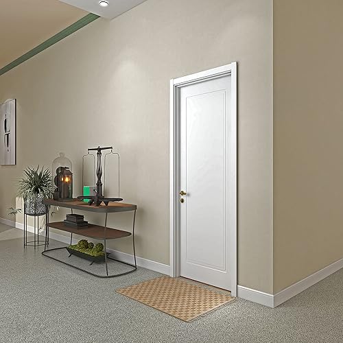 Miniatura 2 de Alfombra pequeña de yute natural de 2 x 3 pies, alfombra 100% tejida a mano para interiores, entrada delantera, cocina y baños, alfombra de piso de