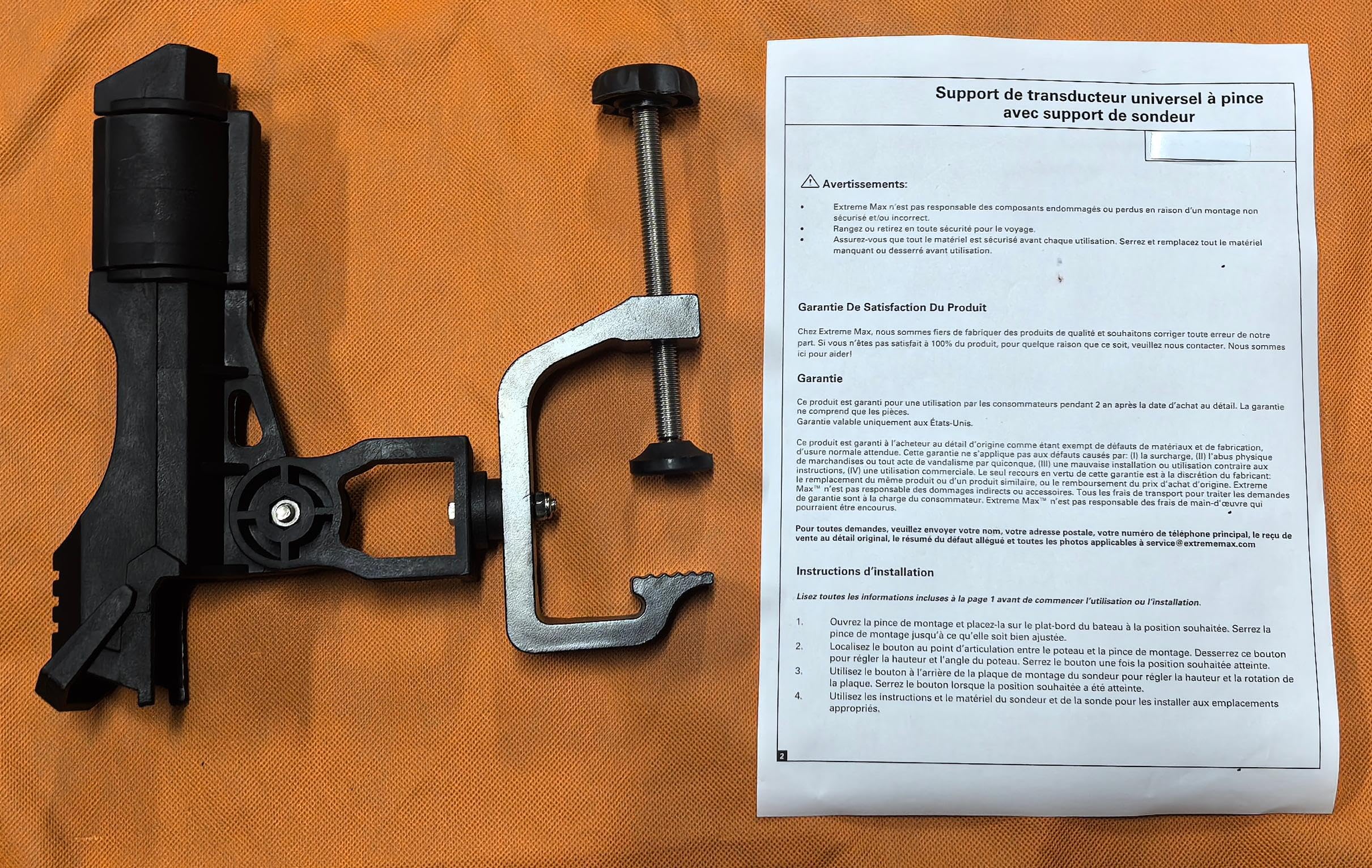 Rutenhalter Doppelpack, Fischerboot/Boot Ruten-Halter 360 Grad Verstellbarer großer Klemmöffnung, Angelrutenhalter für Angelboot, Fischerboot, Boot