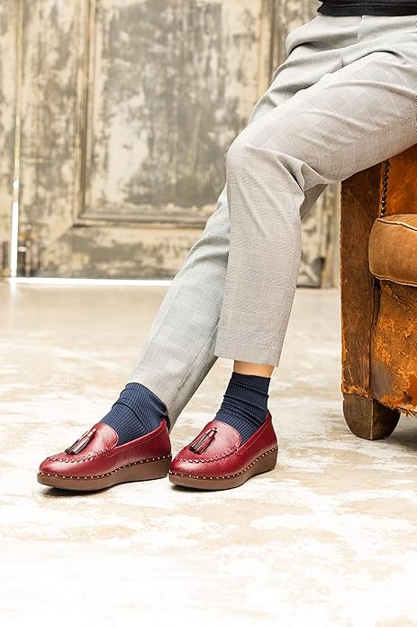 Petrina patent moccasin loafers Clearance