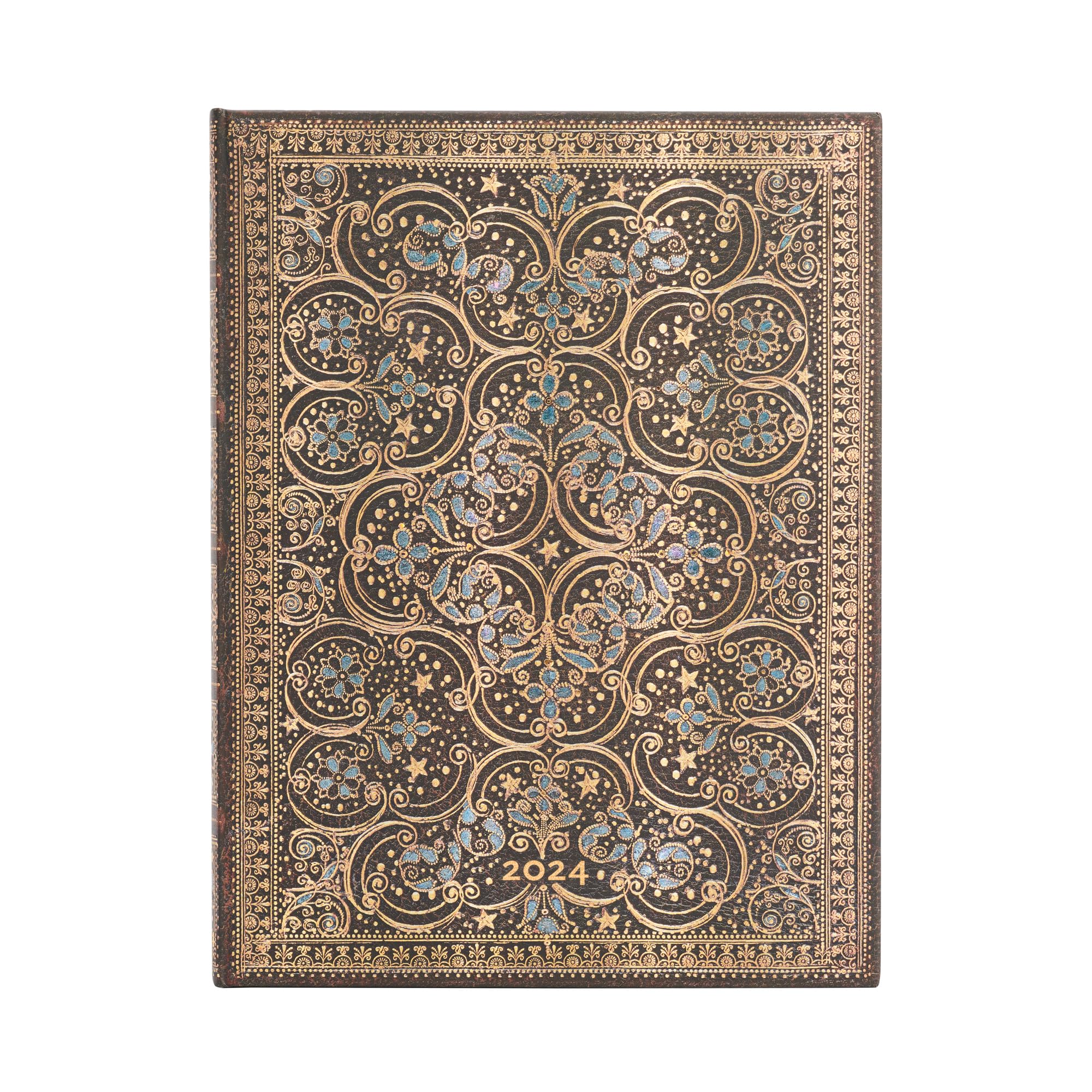Paperblanks 12-Month Calendar 2024 Restoration | Vertical | Ultra (180 × 230 mm)