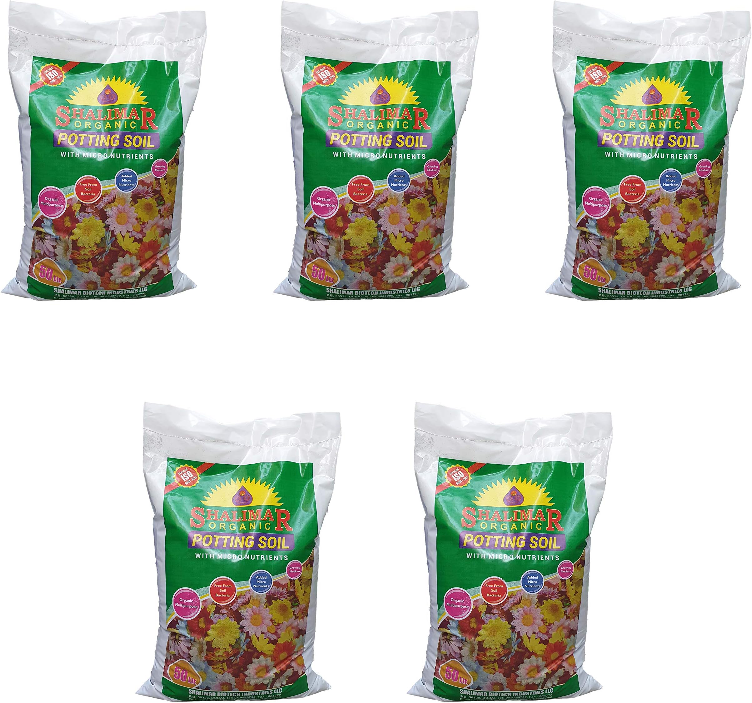 Egardenkart Shalimar Potting Soil - Organic Soil - 50 LTR (5)