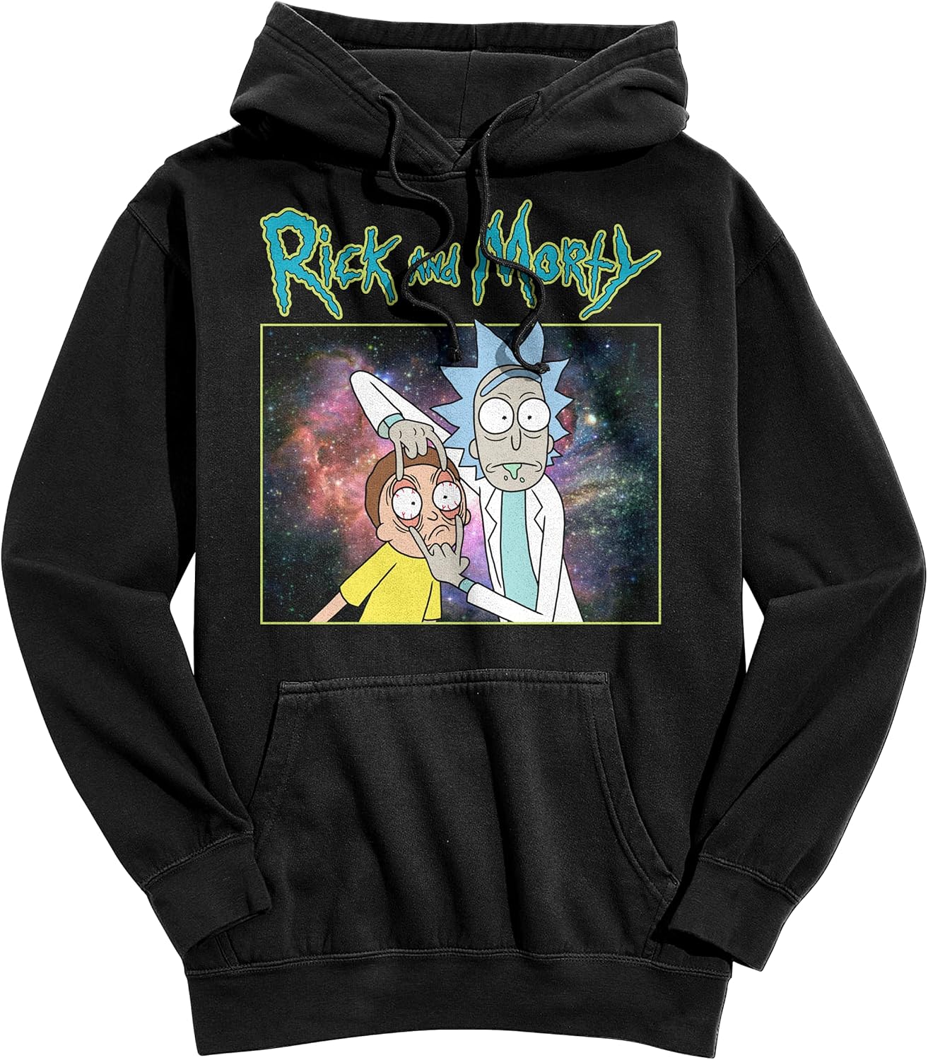 Pull&bear Sudadera Azul Rick Y Morty Sudaderas De Rick Y Morty