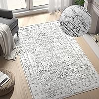 Vista 90 de jinchan Tapete de pasillo o cocina lavable, de época, reverso de hule antideslizante, ultradelgado, floral, para dormitorio, baño, lavandería y sala