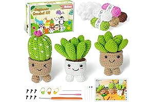 BWkoss Crochet Succulent Kit
